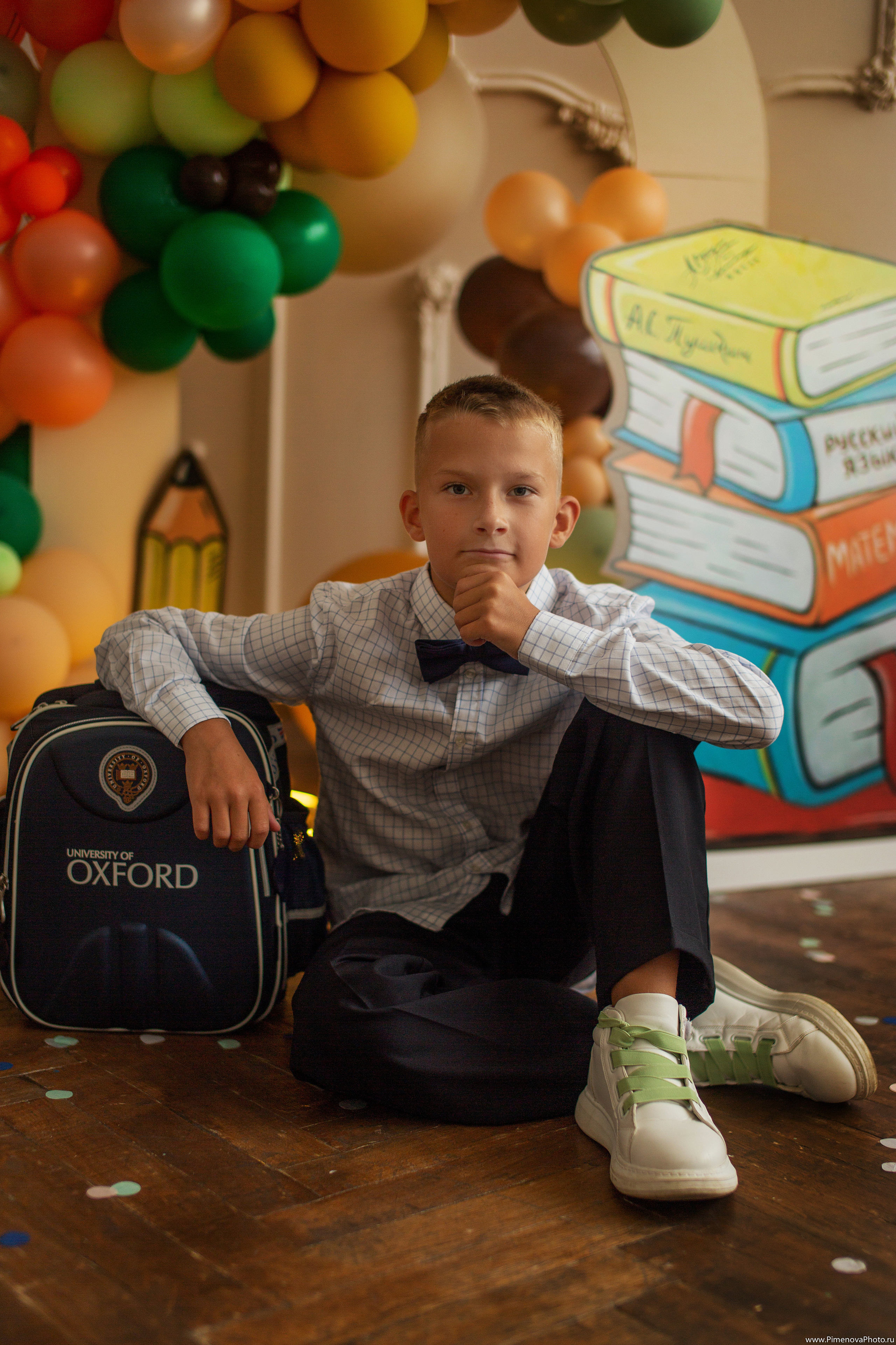 Ваня, 1 сентября. Семейный и детский фотограф в Петрозаводске