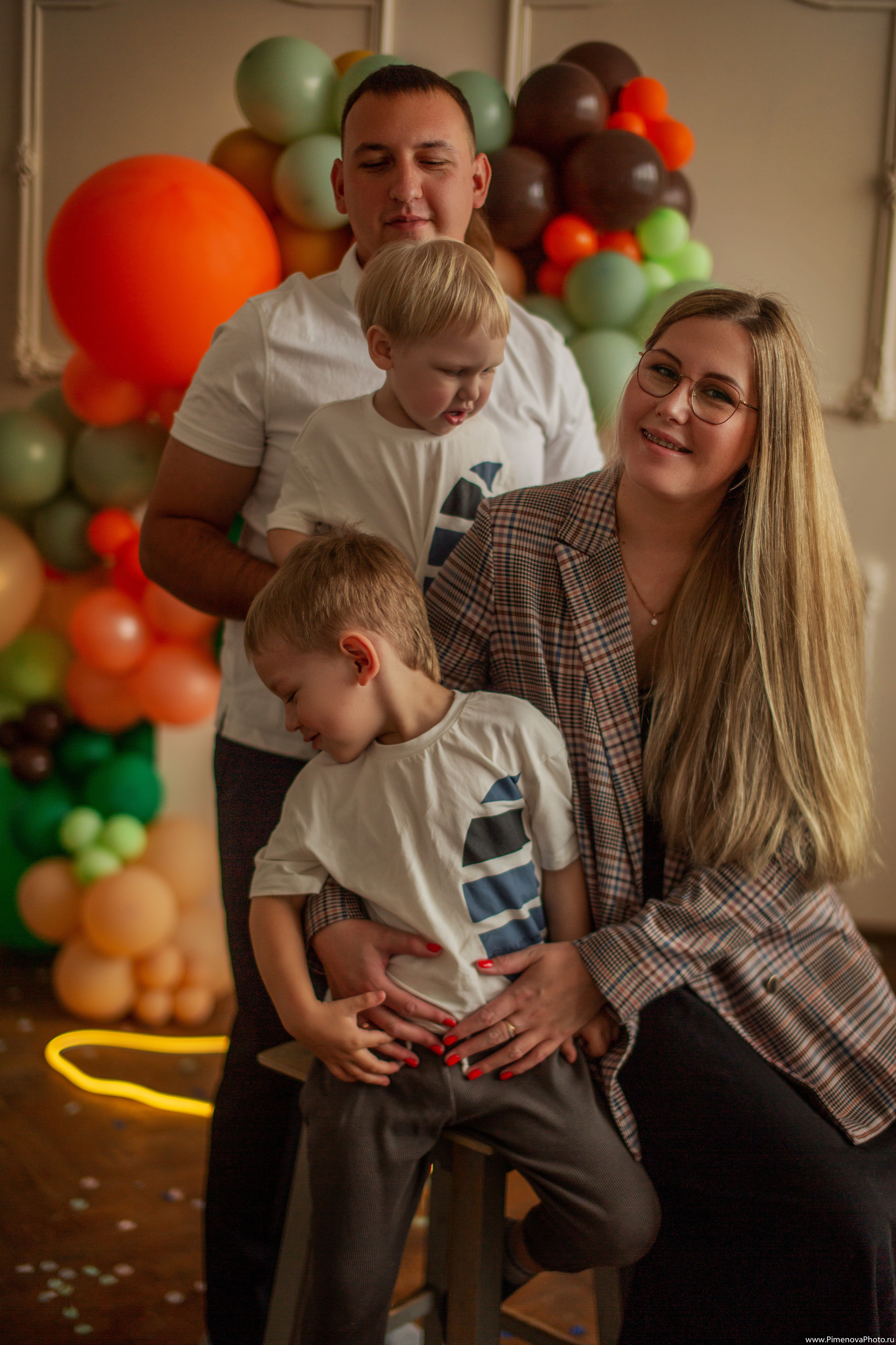 День Рождения Артёма и Арсения. Семейный и детский фотограф в Петрозаводске