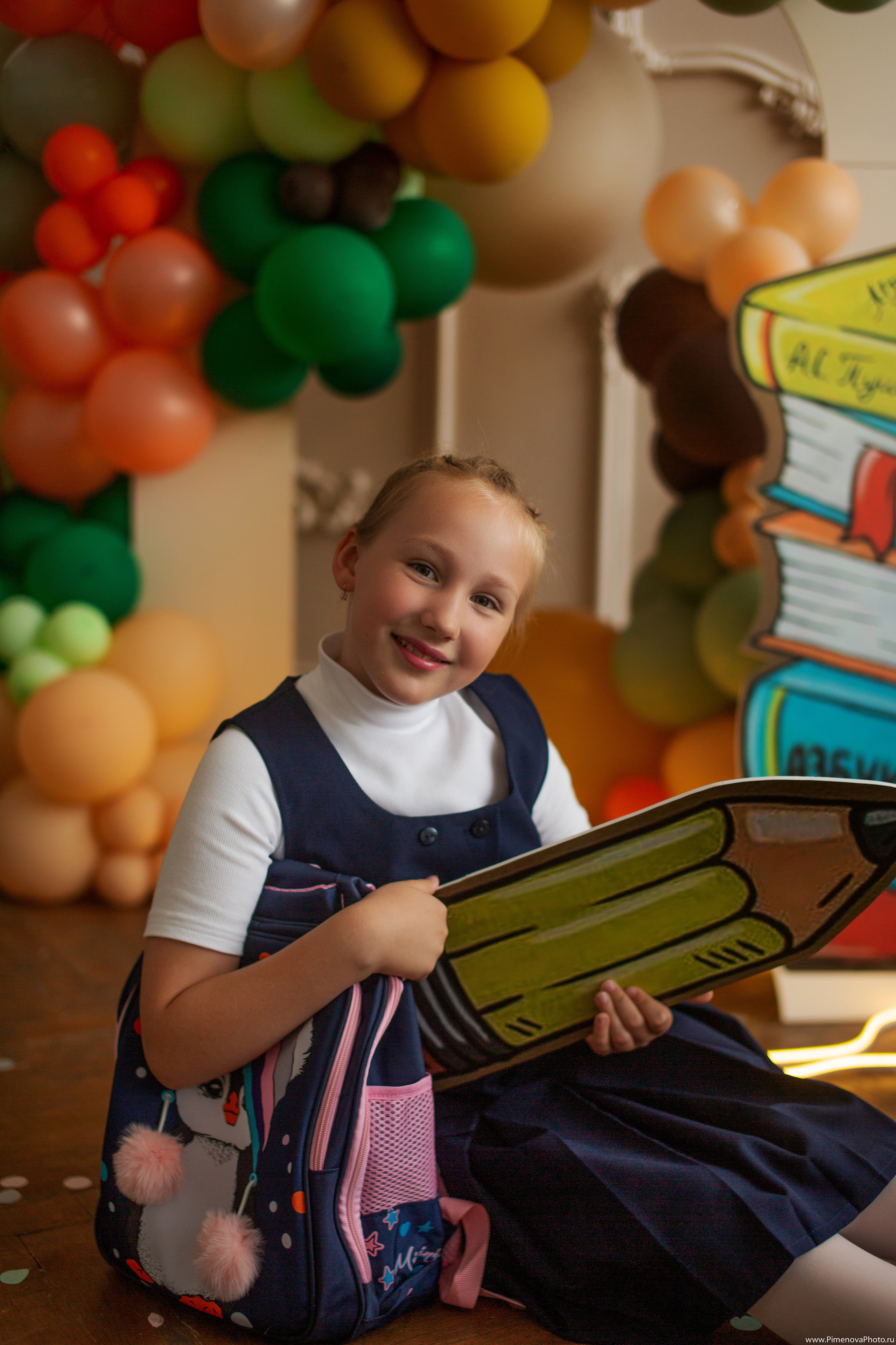 Лиза, 1 сентября. Семейный и детский фотограф в Петрозаводске