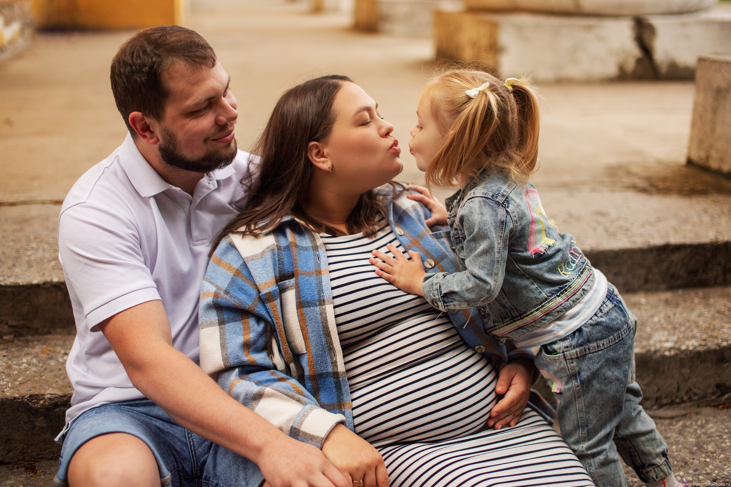 Виола, Игорь и София. Семейный и детский фотограф в Петрозаводске