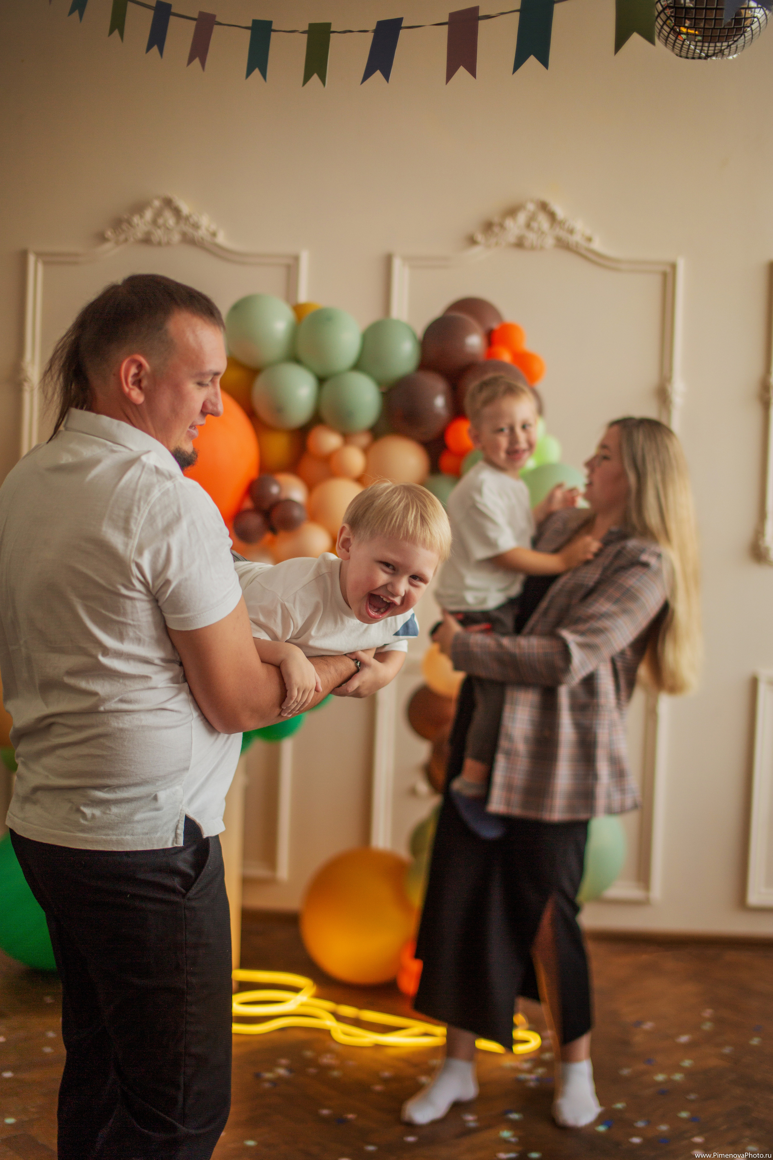 День Рождения Артёма и Арсения. Семейный и детский фотограф в Петрозаводске