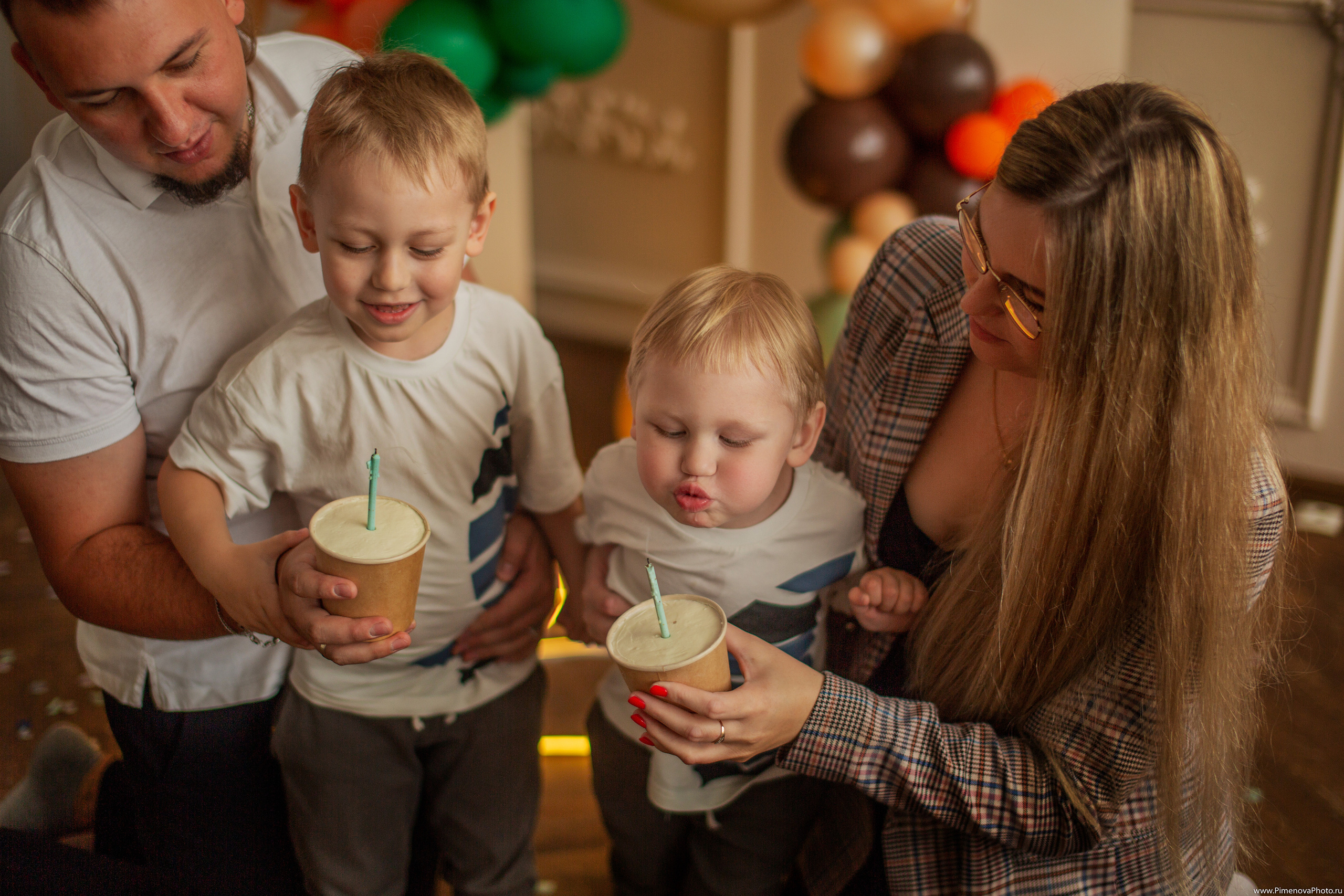 День Рождения Артёма и Арсения. Семейный и детский фотограф в Петрозаводске