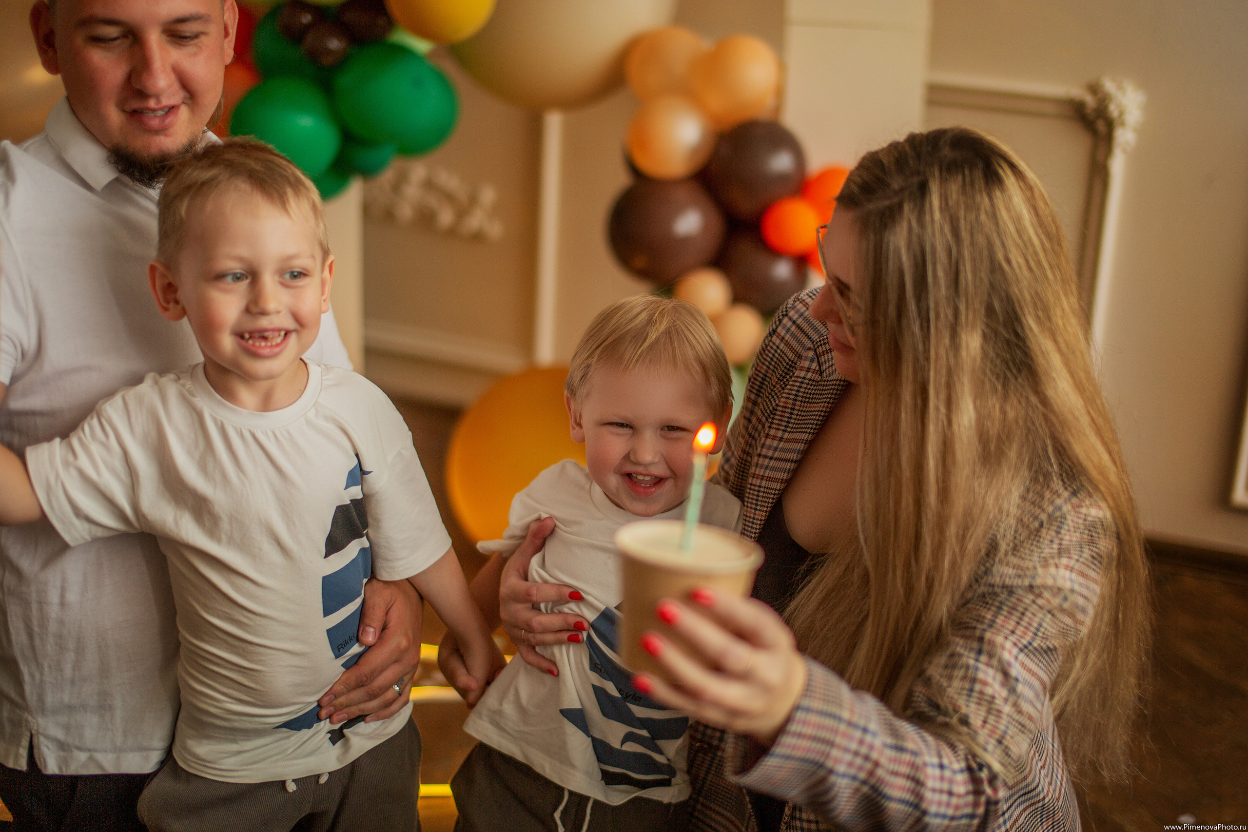 День Рождения Артёма и Арсения. Семейный и детский фотограф в Петрозаводске