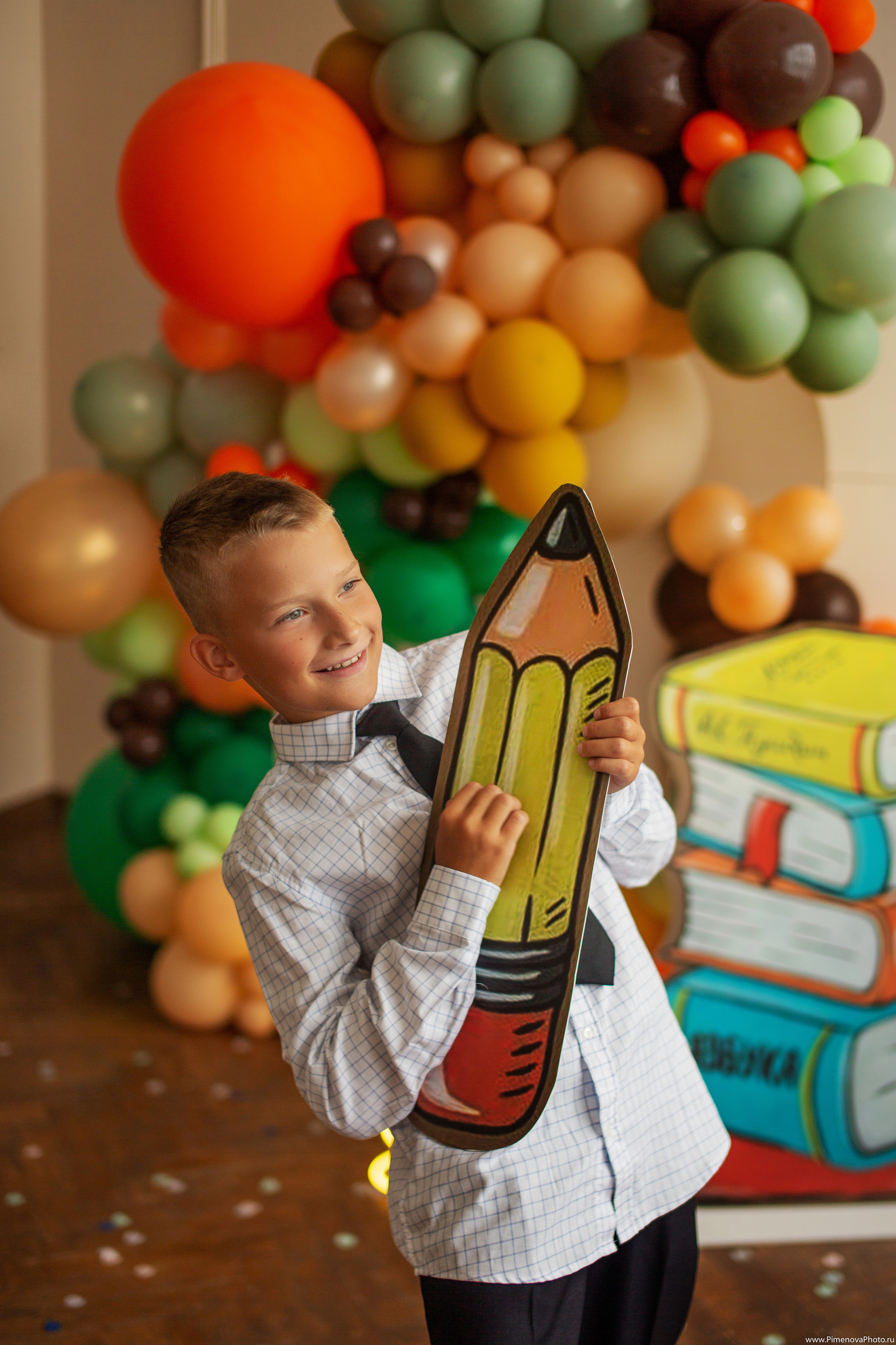 Ваня, 1 сентября. Семейный и детский фотограф в Петрозаводске