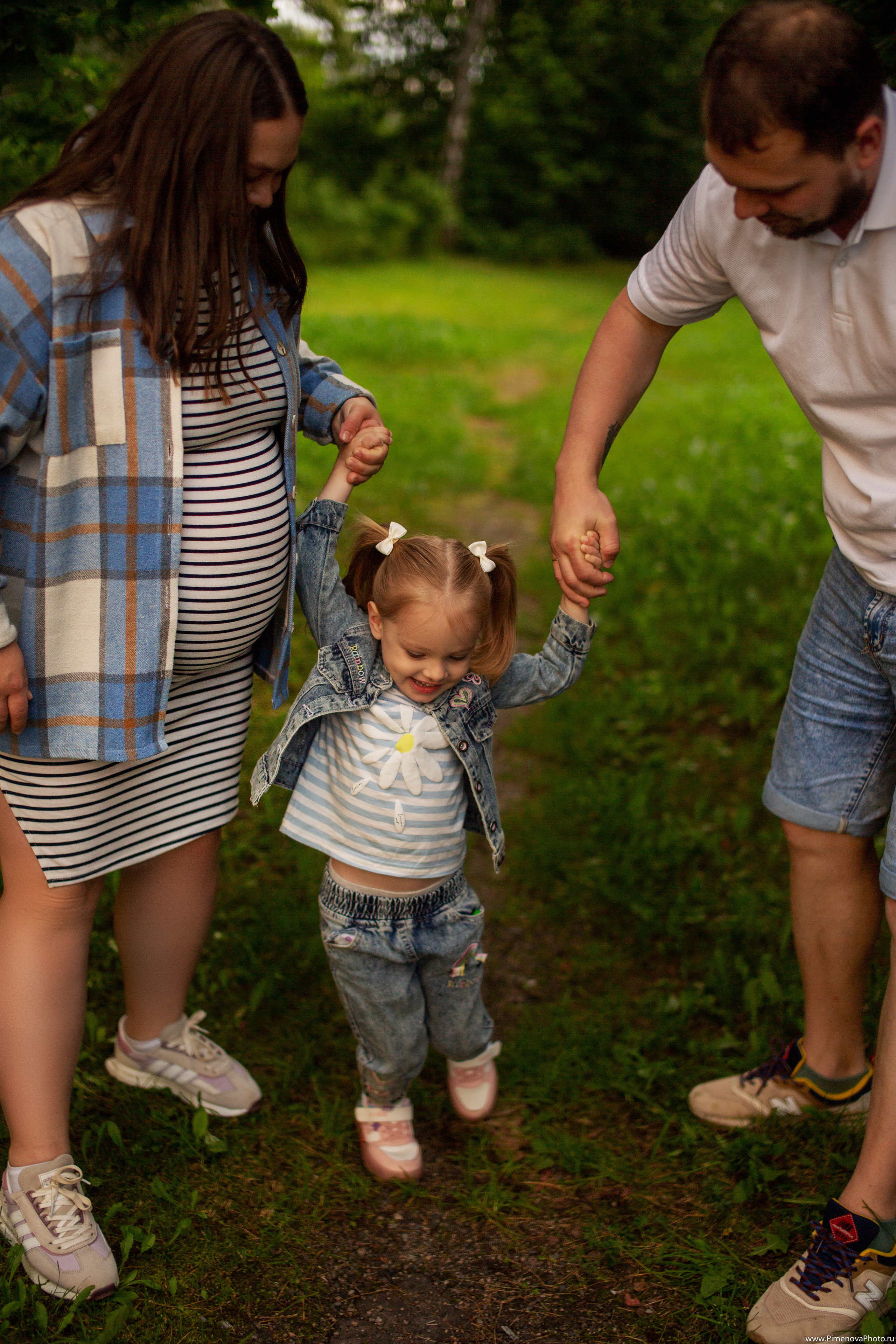 Виола, Игорь и София. Семейный и детский фотограф в Петрозаводске
