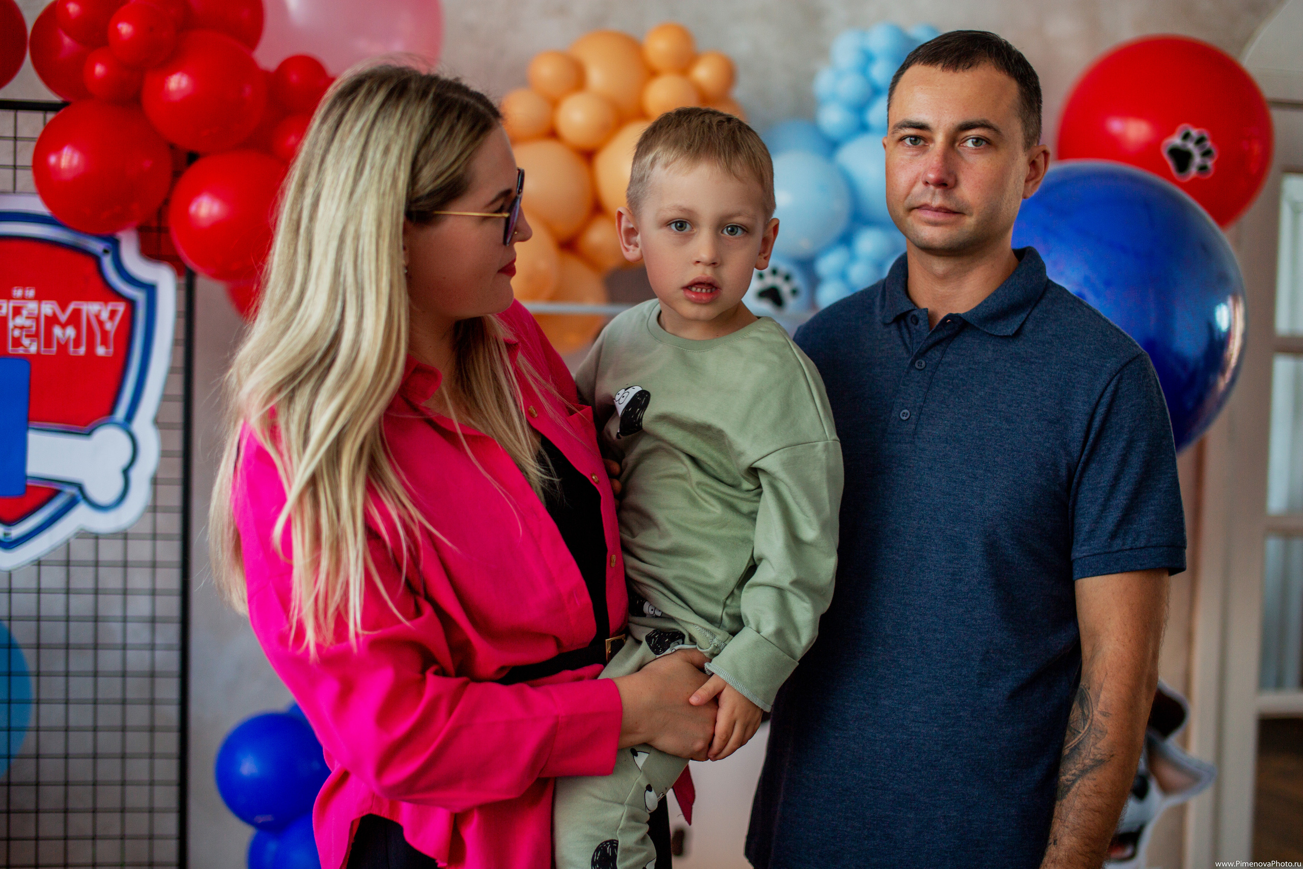 День Рождения Артёма, 4 года. Семейный и детский фотограф в Петрозаводске