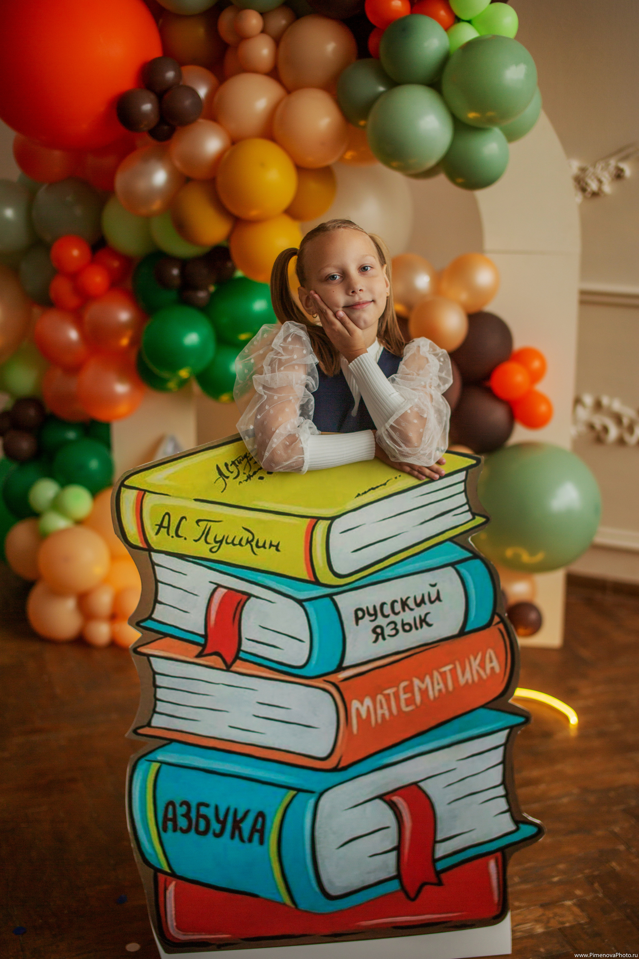 Дианушка, 1 сентября. Семейный и детский фотограф в Петрозаводске