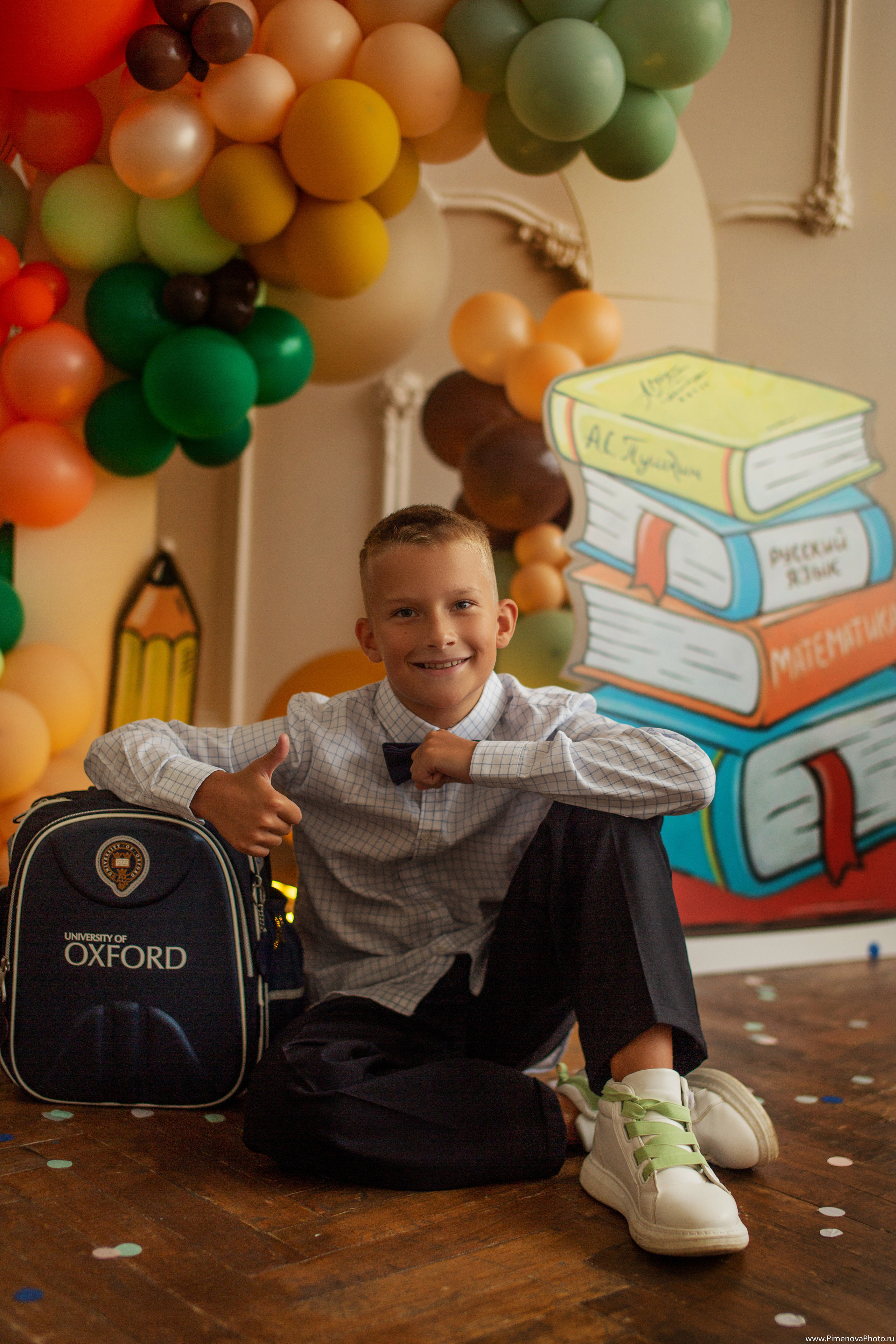 Ваня, 1 сентября. Семейный и детский фотограф в Петрозаводске