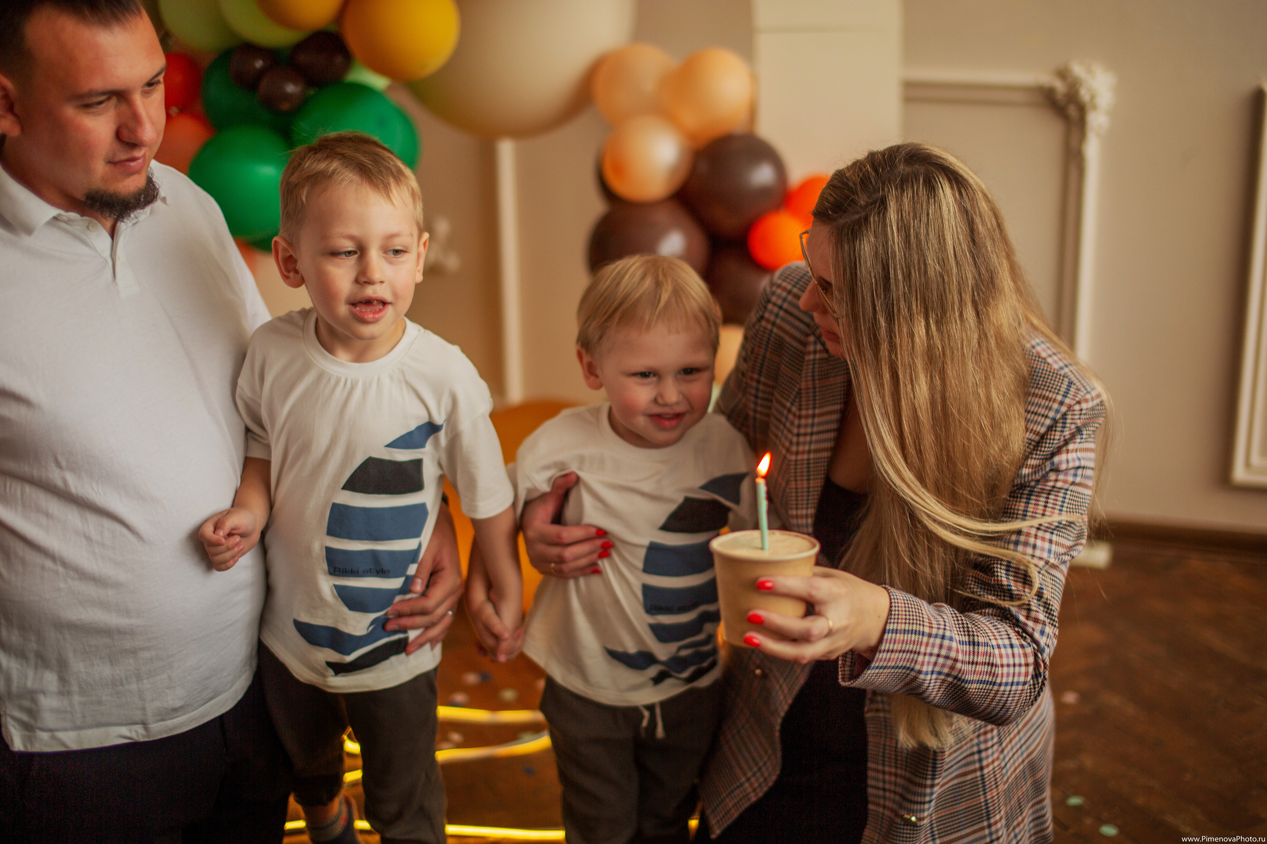 День Рождения Артёма и Арсения. Семейный и детский фотограф в Петрозаводске