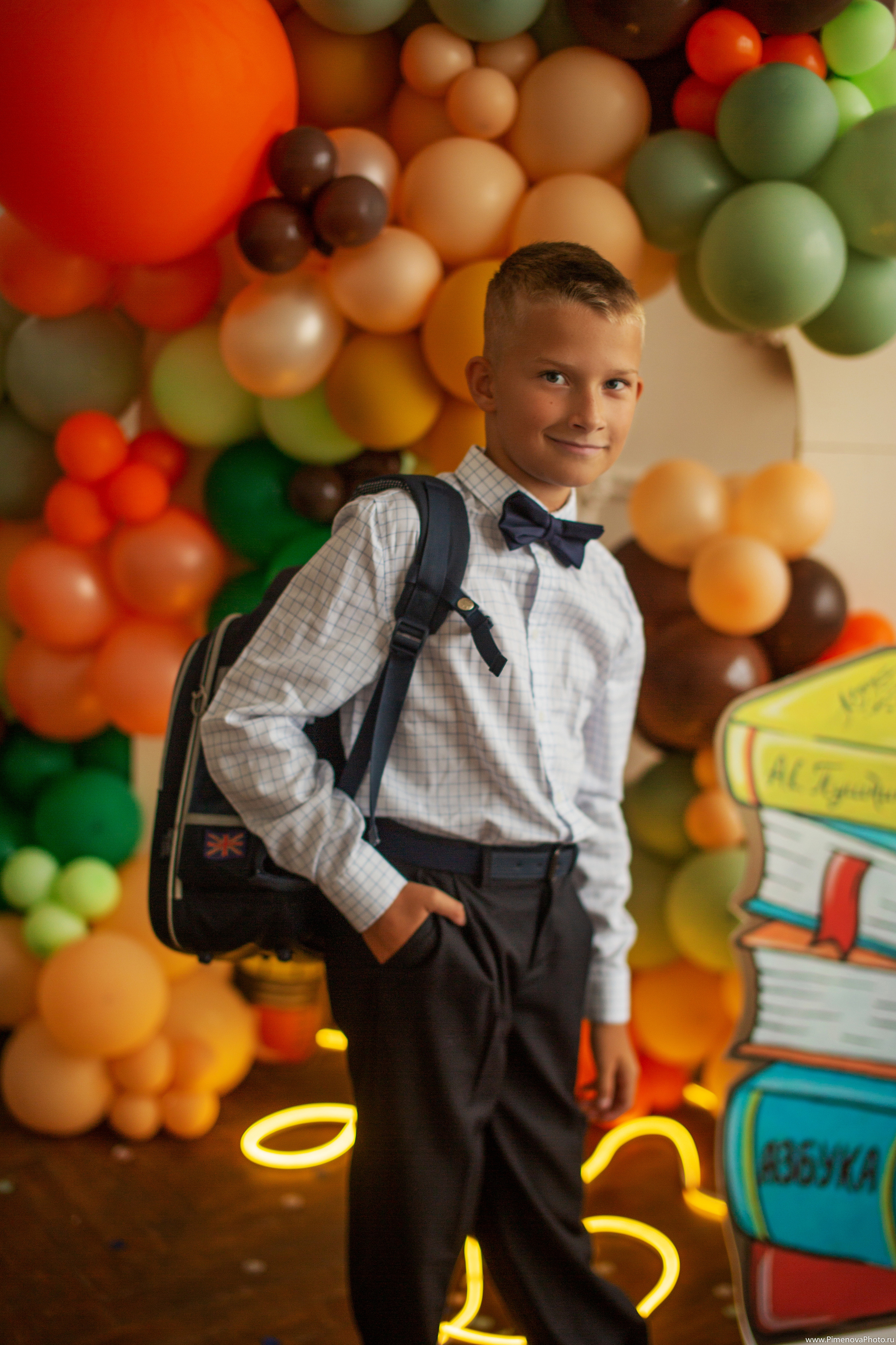 Ваня, 1 сентября. Семейный и детский фотограф в Петрозаводске