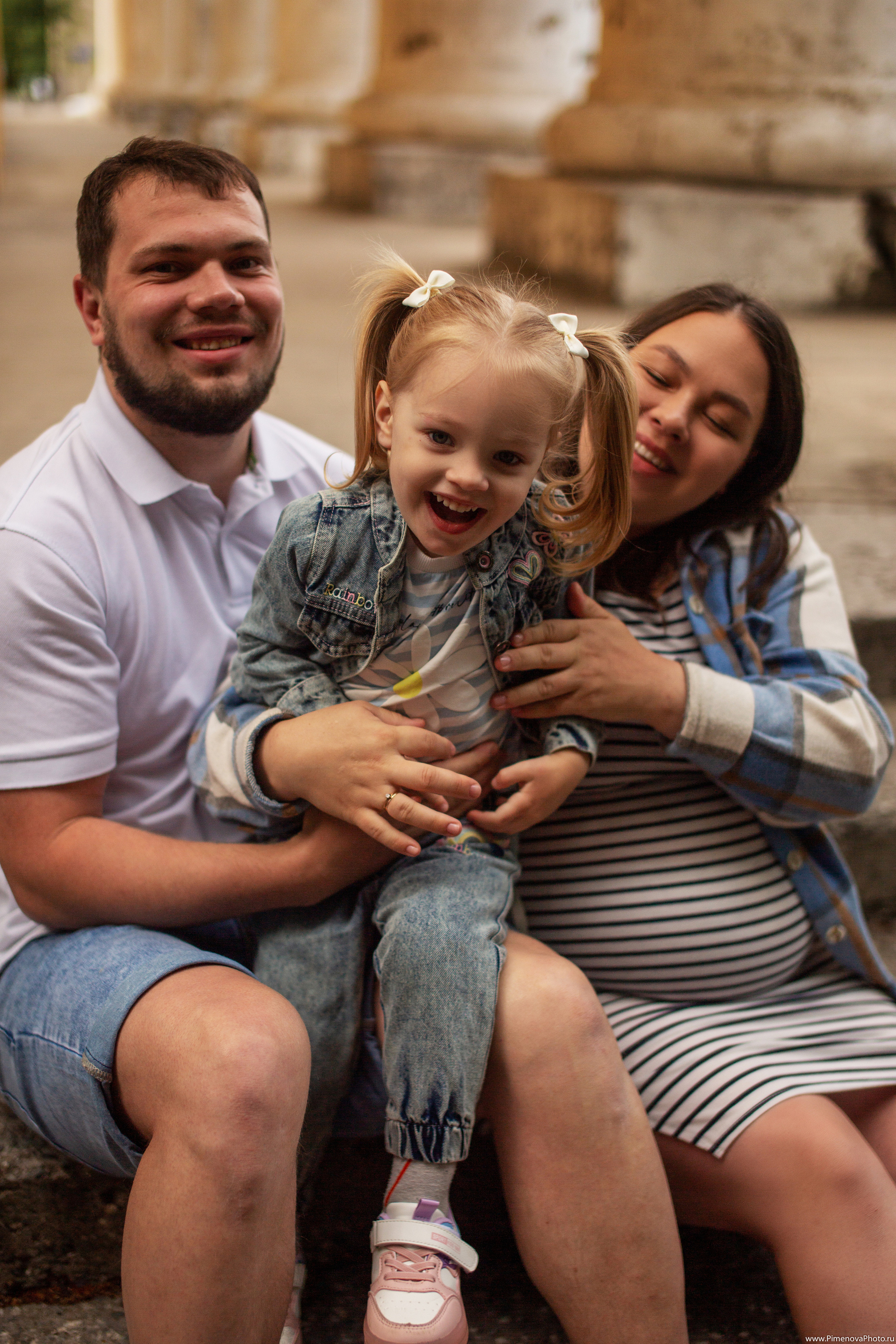 Виола, Игорь и София. Семейный и детский фотограф в Петрозаводске
