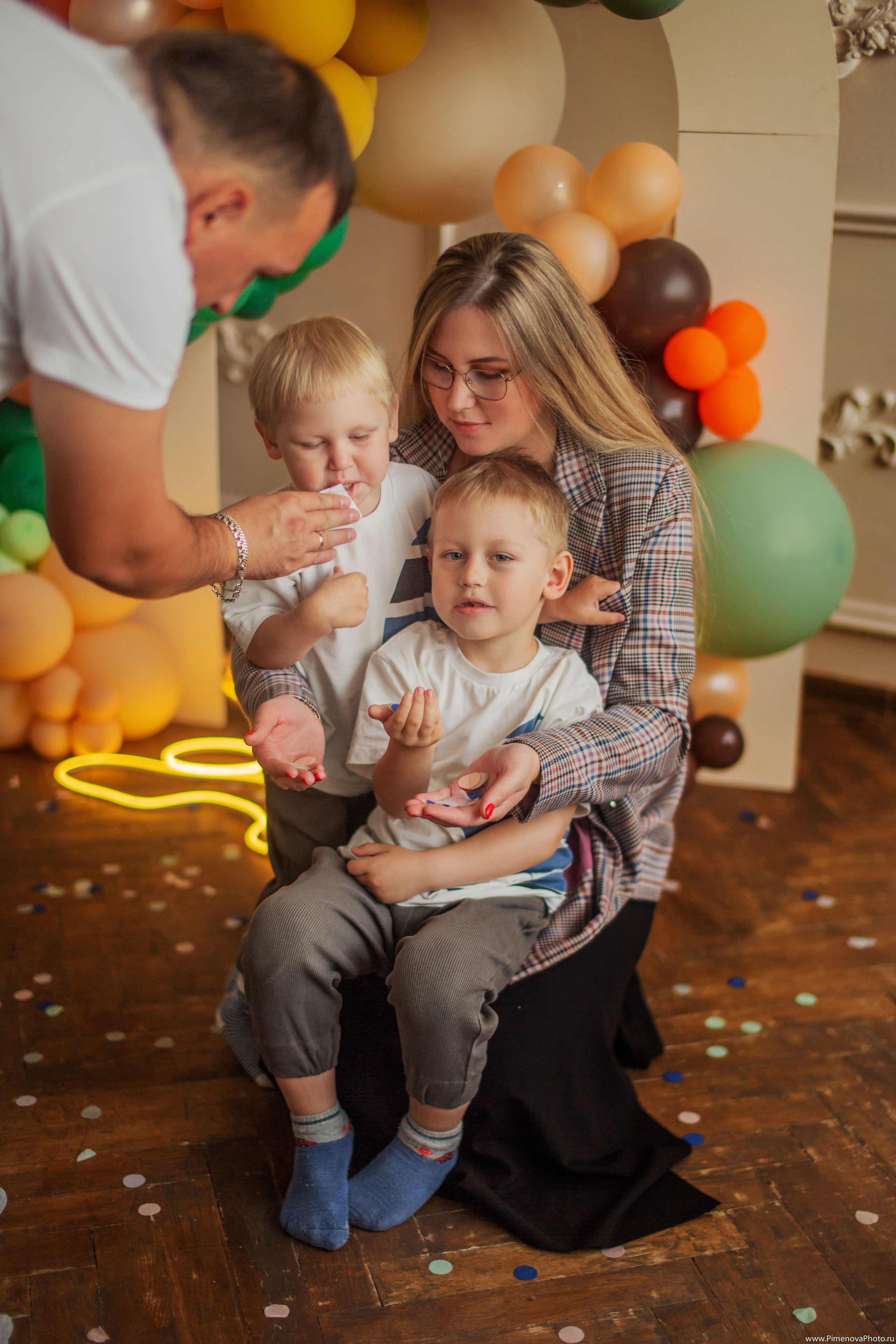 День Рождения Артёма и Арсения. Семейный и детский фотограф в Петрозаводске