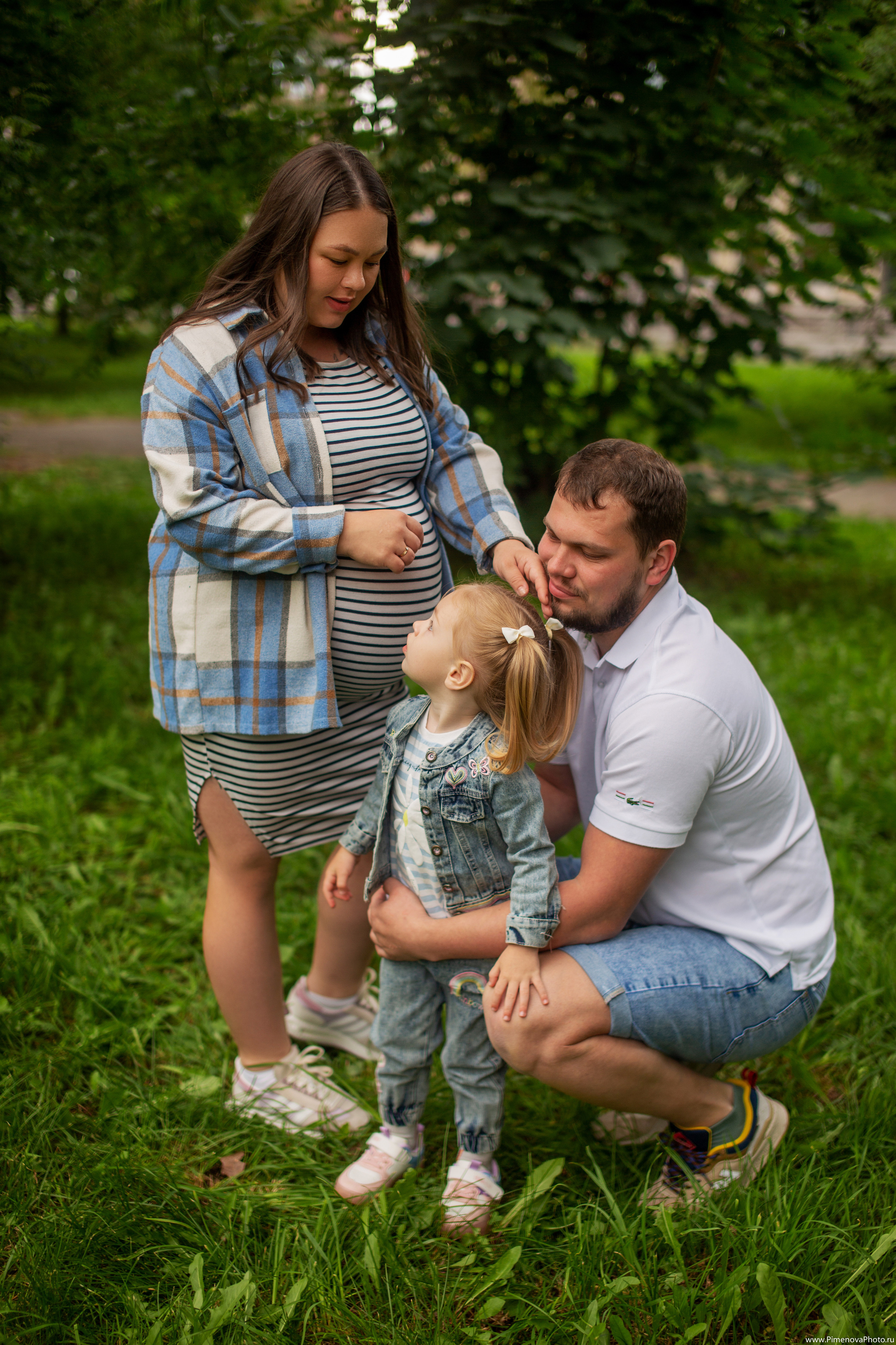 Виола, Игорь и София. Семейный и детский фотограф в Петрозаводске