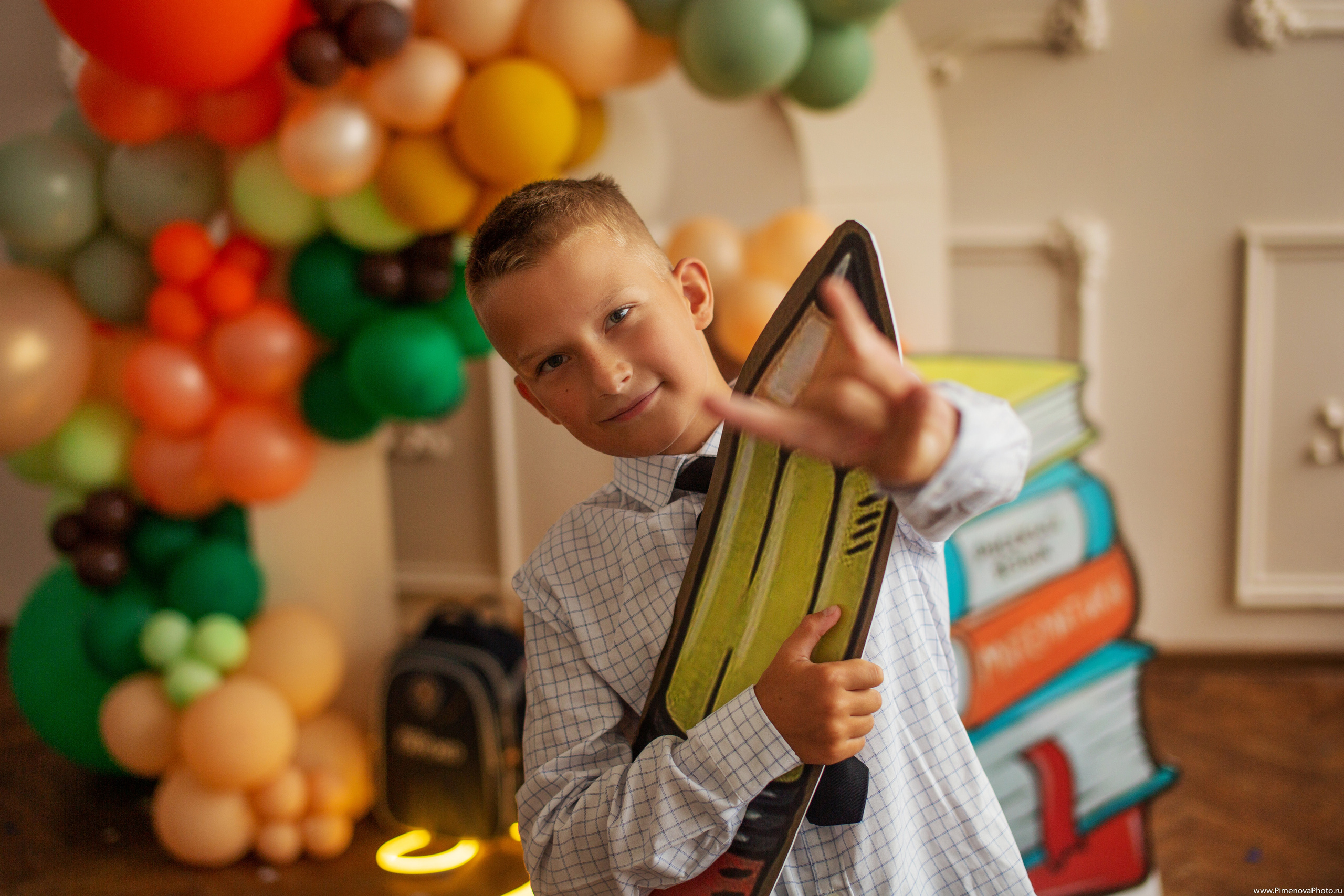 Ваня, 1 сентября. Семейный и детский фотограф в Петрозаводске