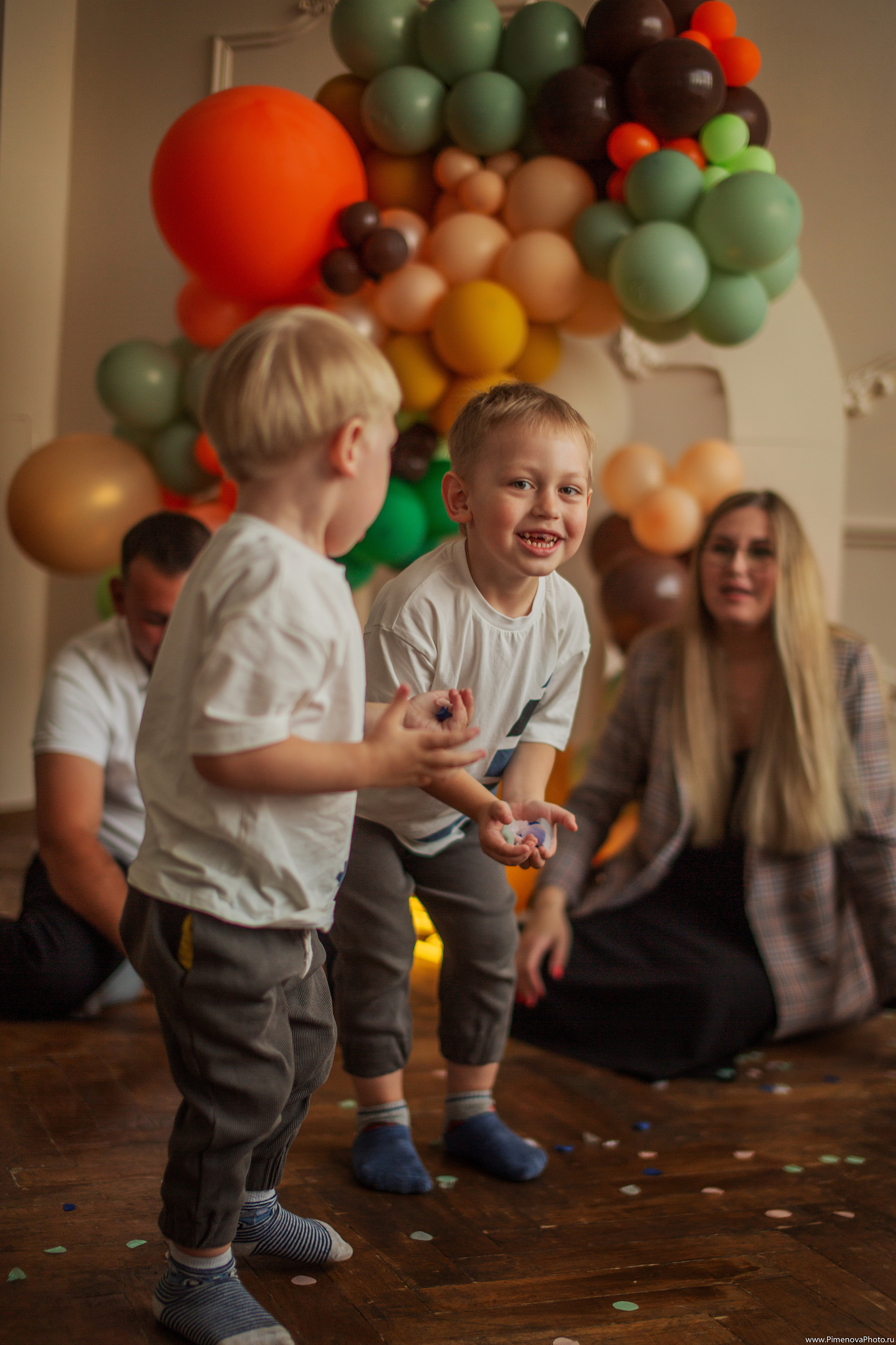 День Рождения Артёма и Арсения. Семейный и детский фотограф в Петрозаводске