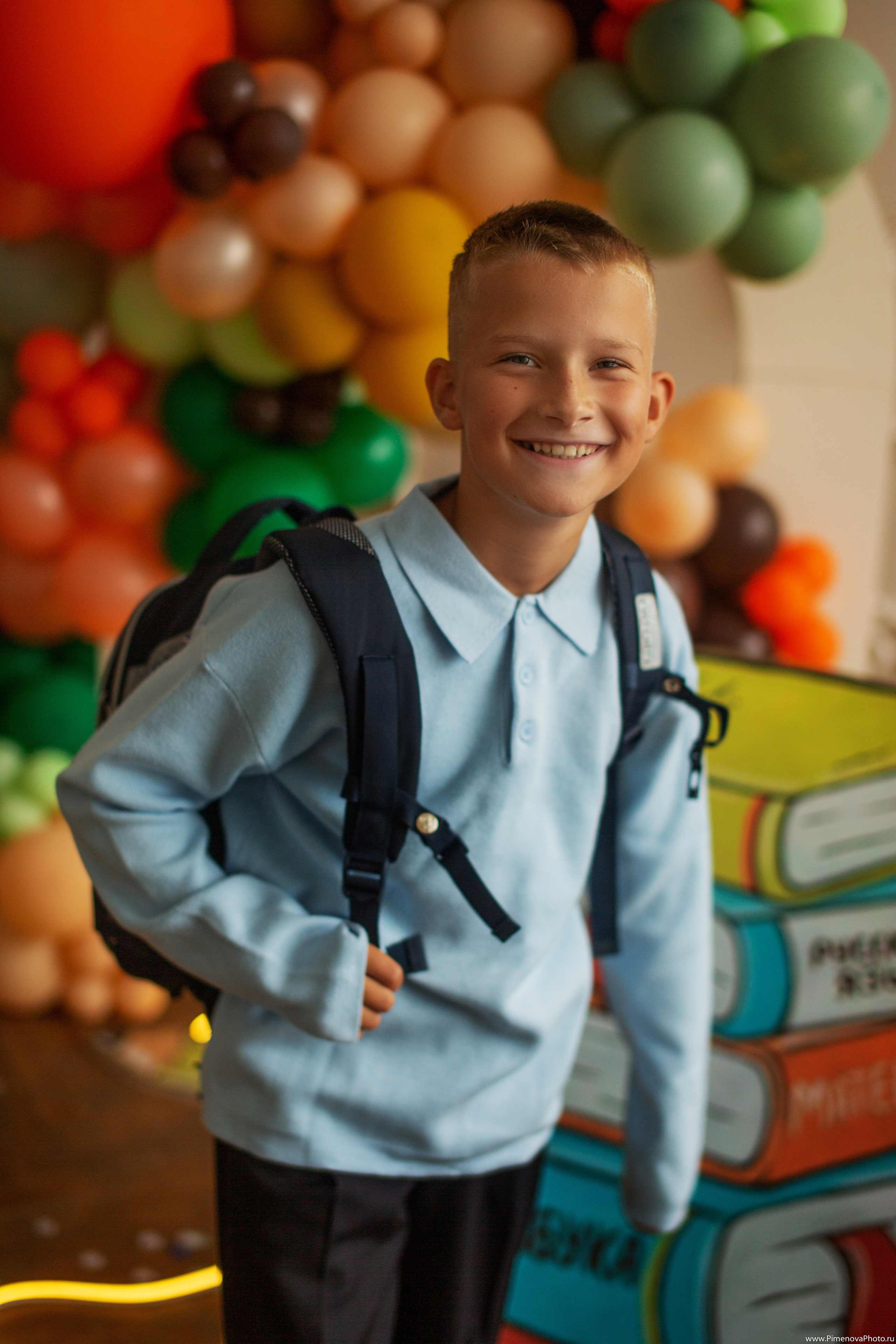 Ваня, 1 сентября. Семейный и детский фотограф в Петрозаводске