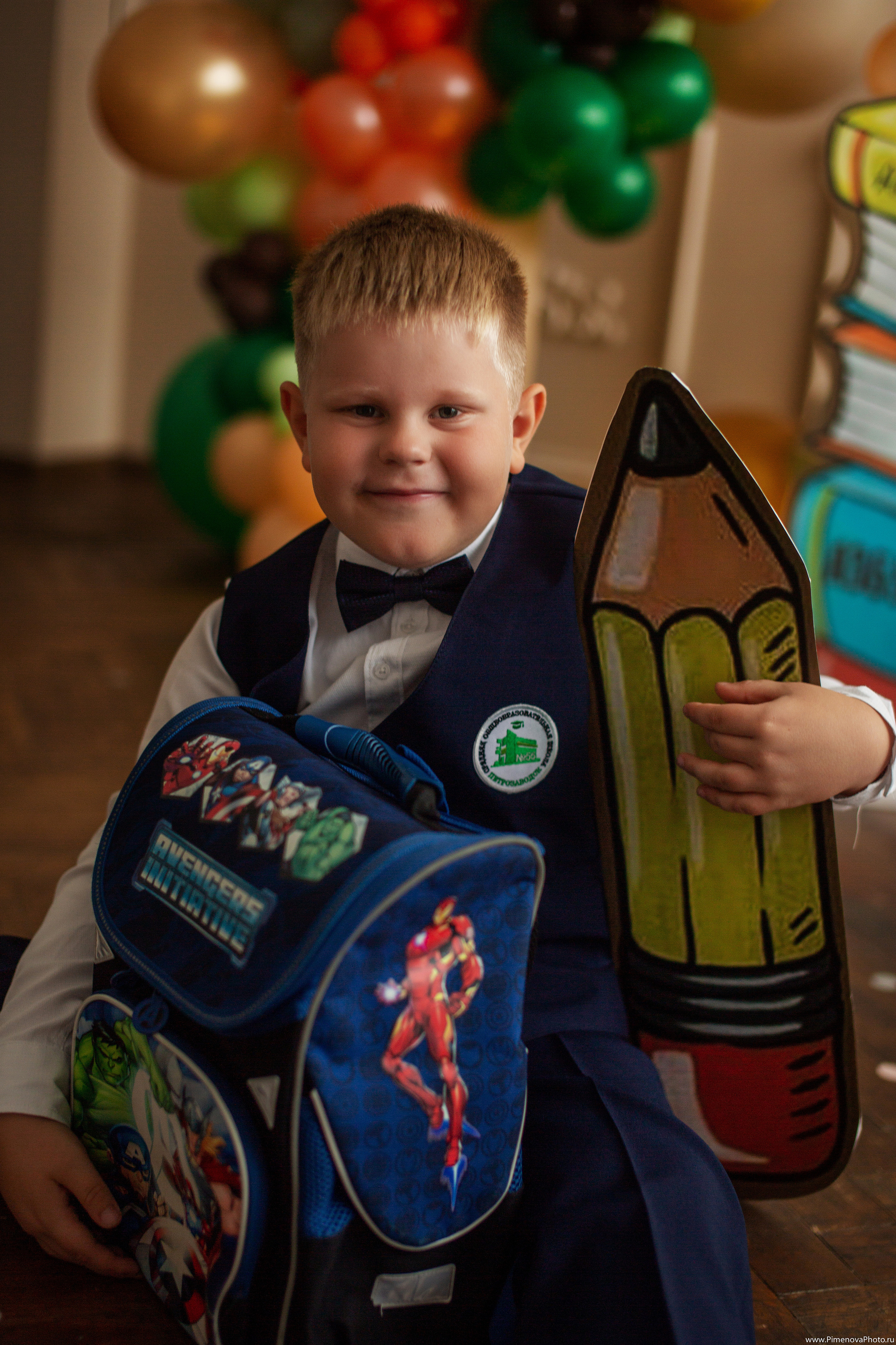 Даня Первоклассник. Семейный и детский фотограф в Петрозаводске