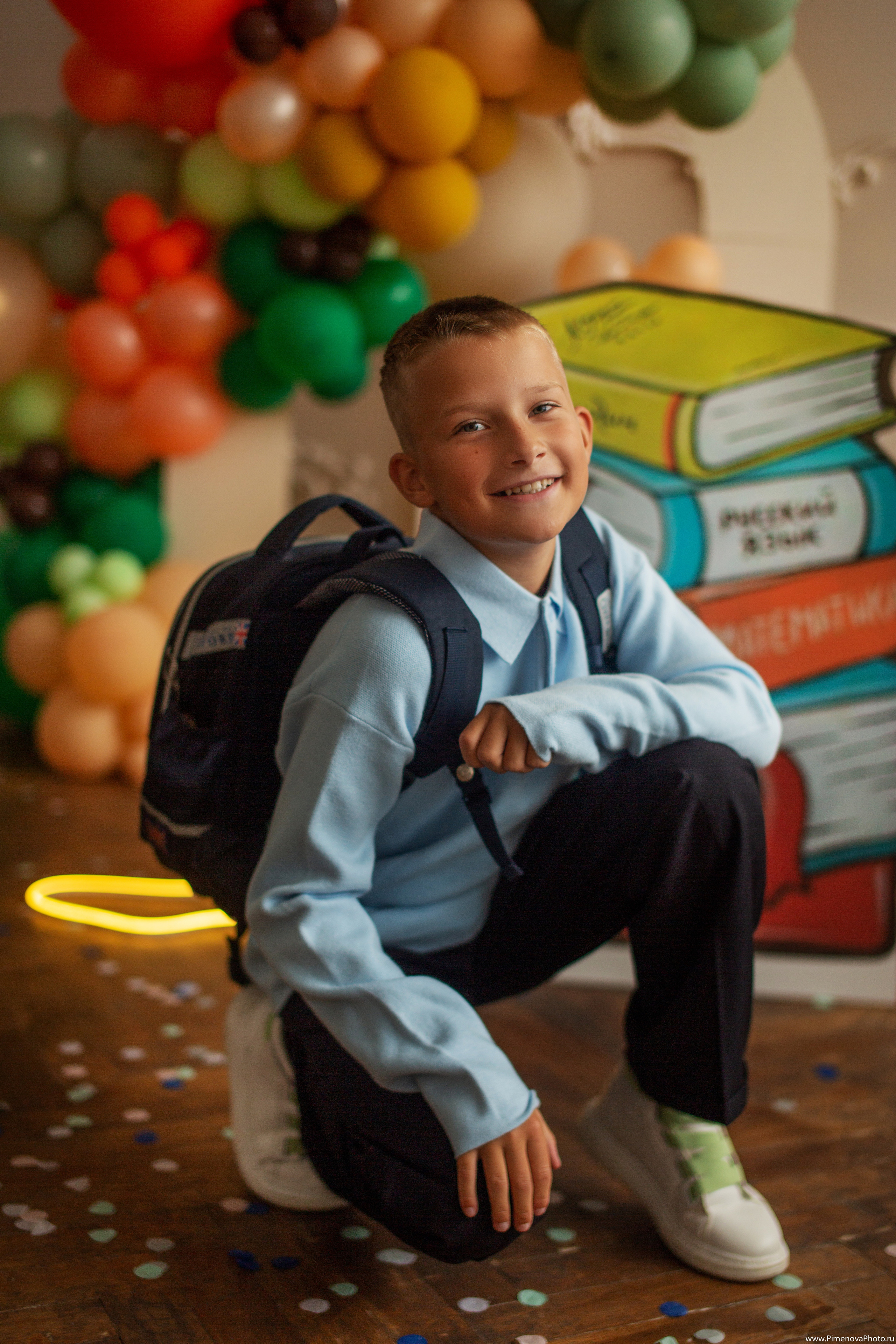 Ваня, 1 сентября. Семейный и детский фотограф в Петрозаводске