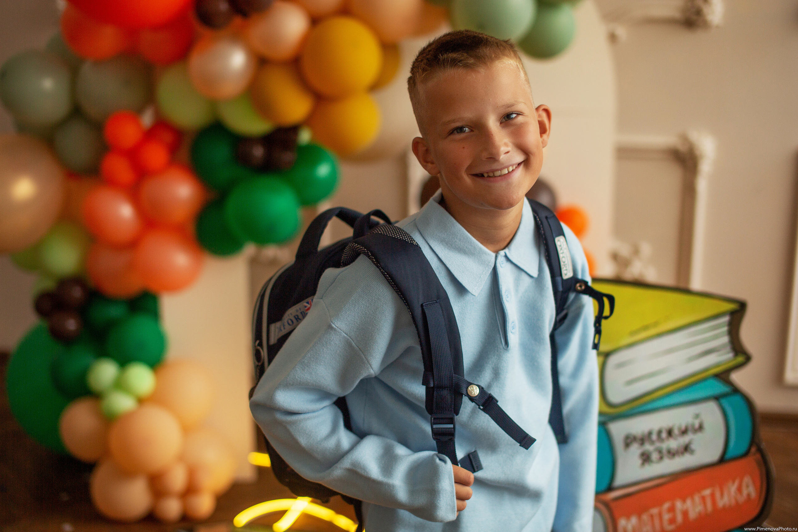 Ваня, 1 сентября. Семейный и детский фотограф в Петрозаводске