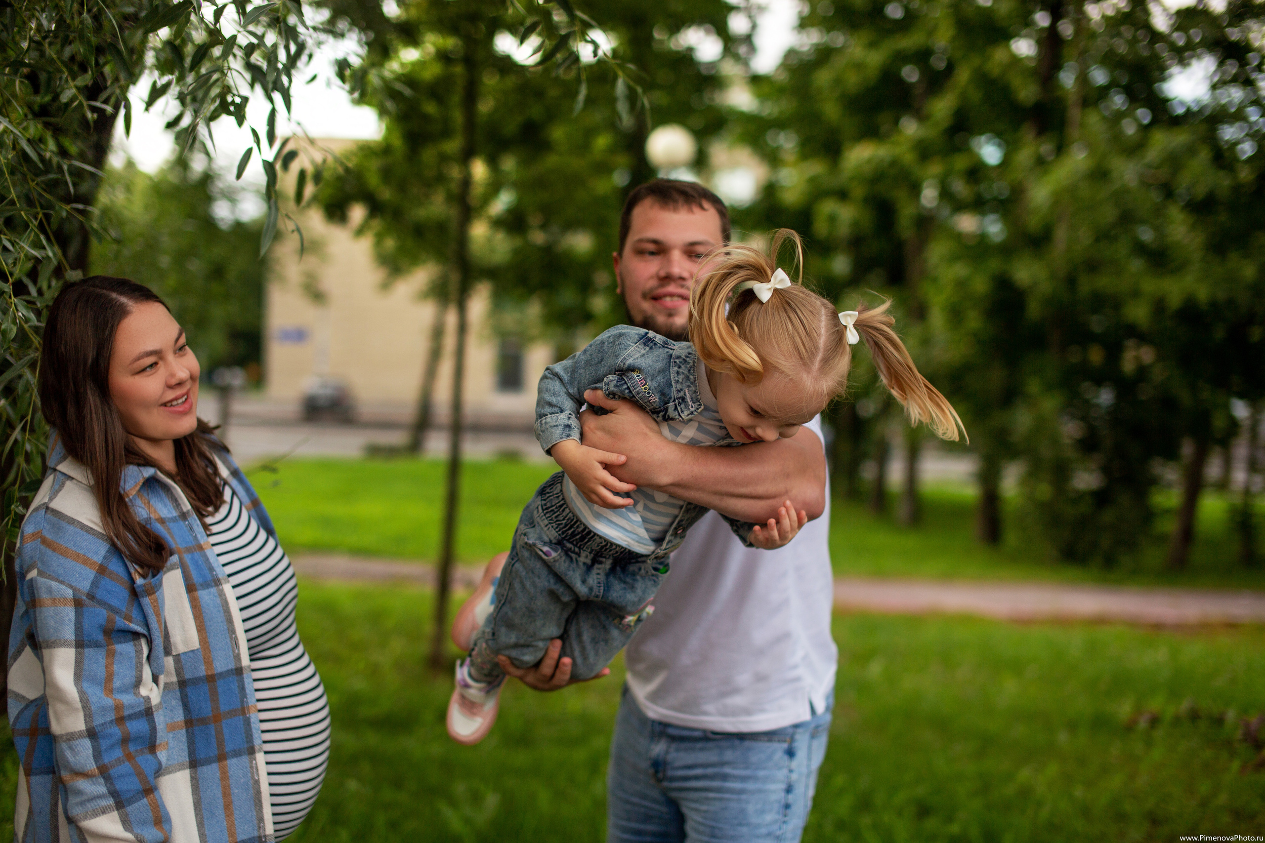 Виола, Игорь и София. Семейный и детский фотограф в Петрозаводске