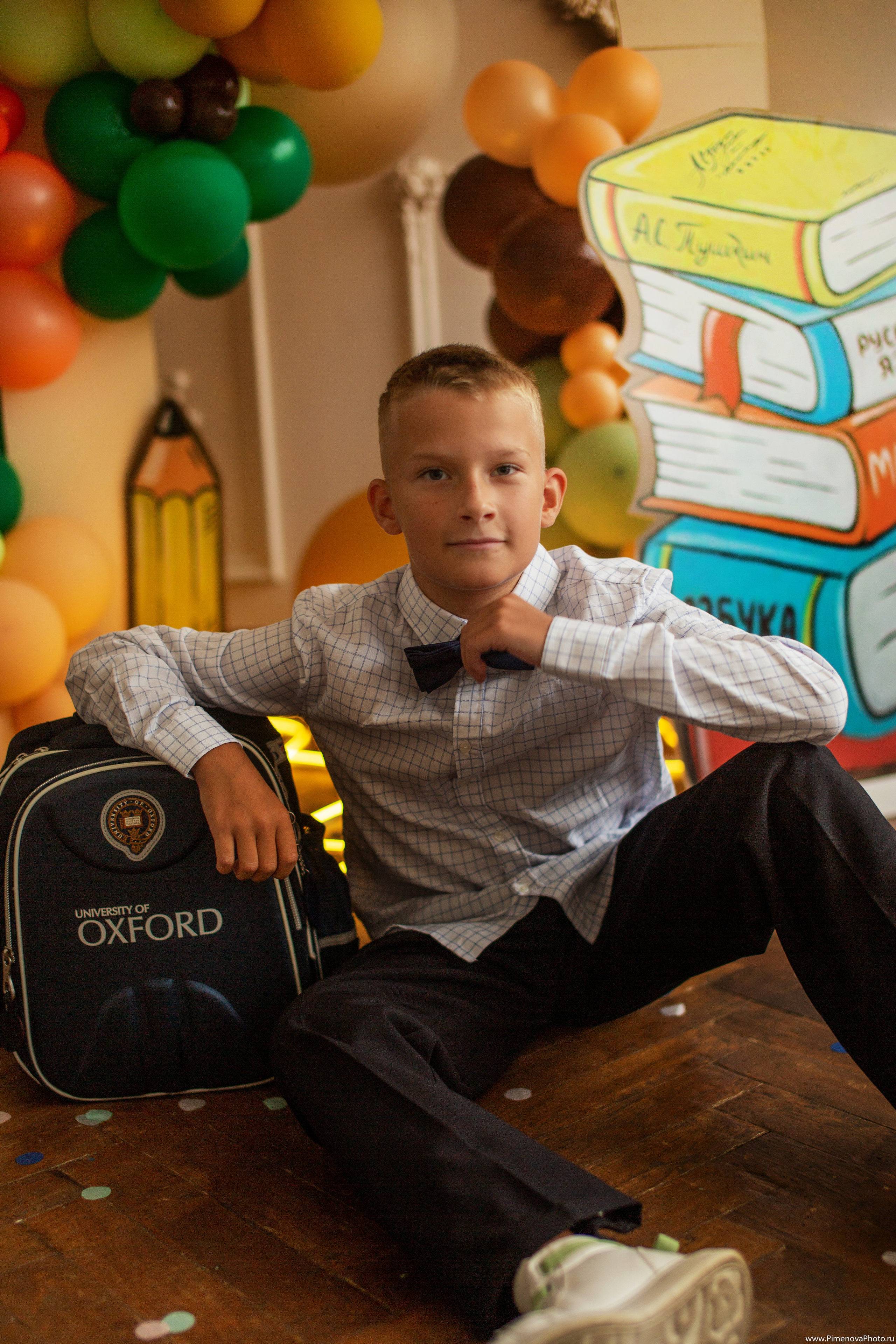 Ваня, 1 сентября. Семейный и детский фотограф в Петрозаводске