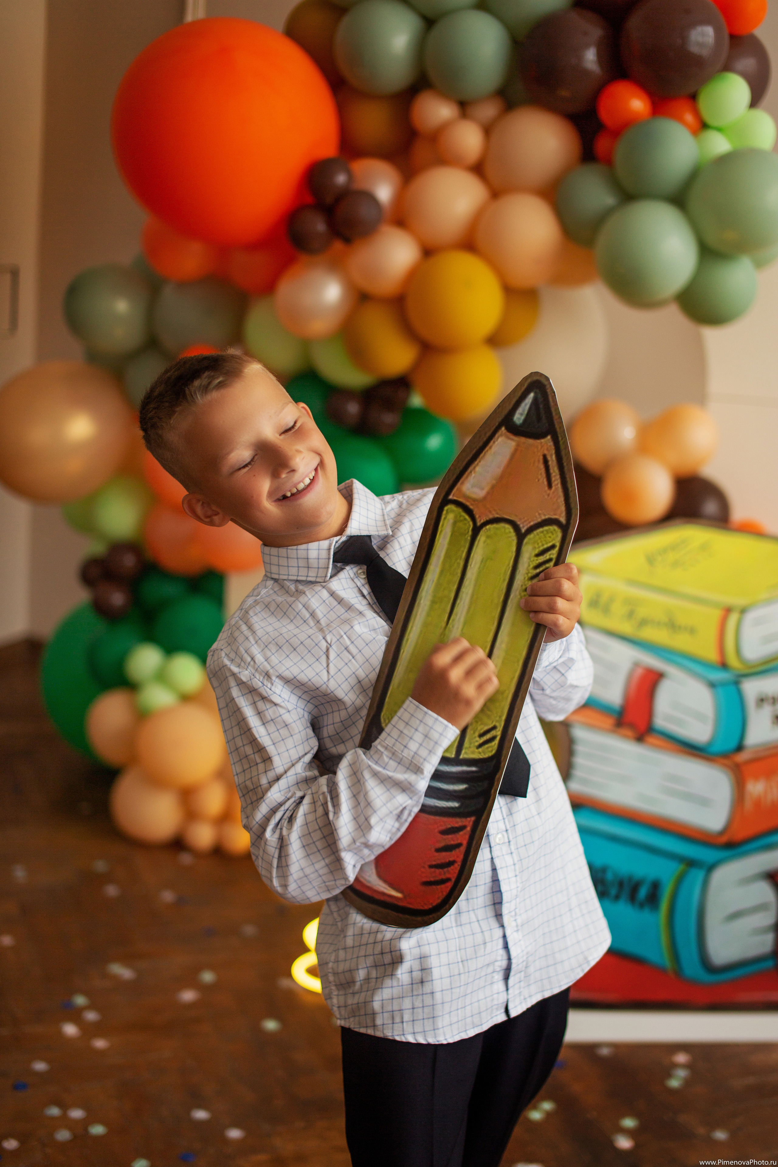 Ваня, 1 сентября. Семейный и детский фотограф в Петрозаводске