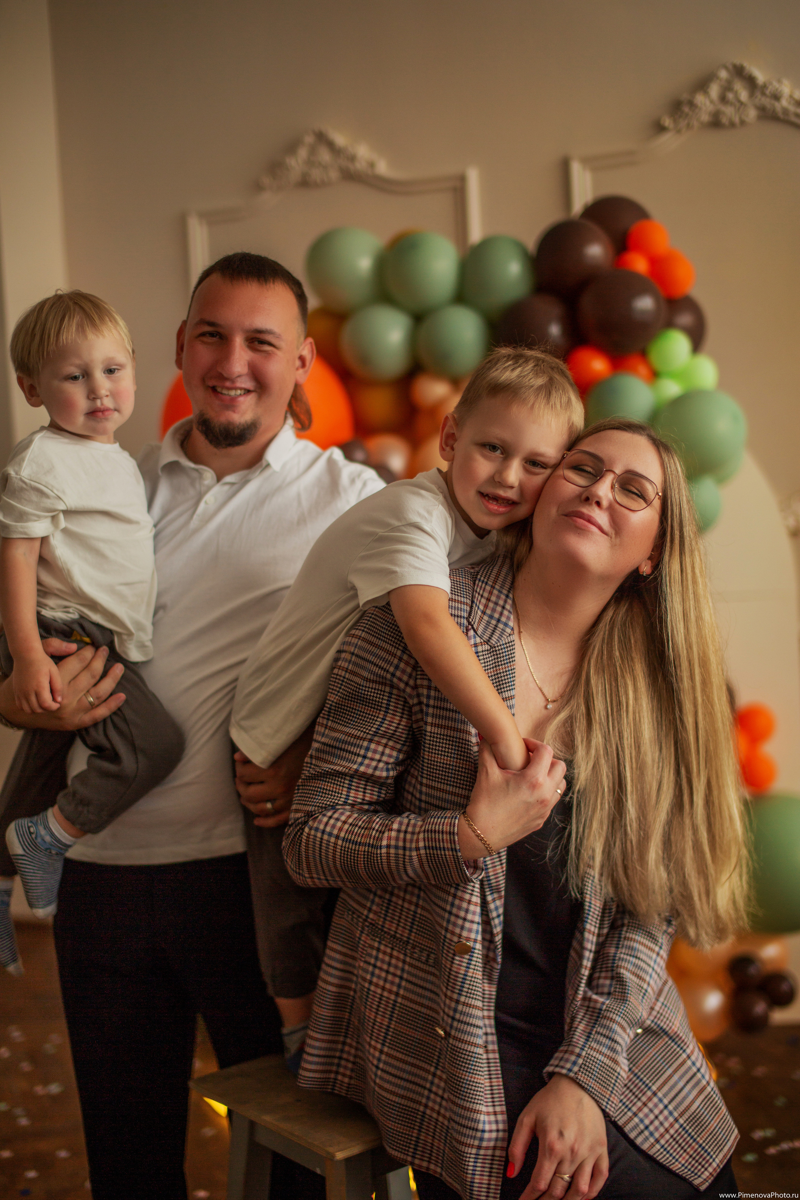 День Рождения Артёма и Арсения. Семейный и детский фотограф в Петрозаводске