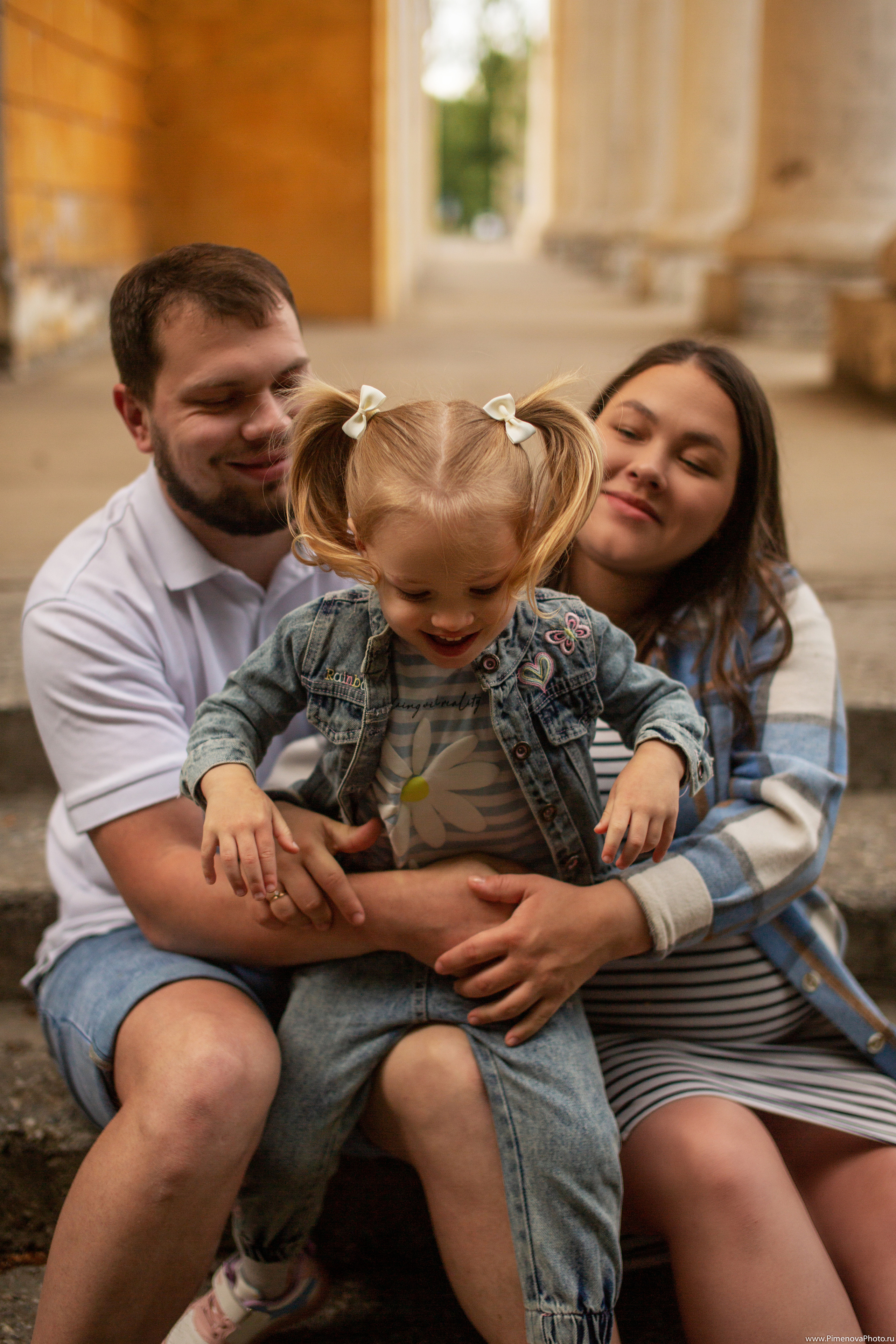 Виола, Игорь и София. Семейный и детский фотограф в Петрозаводске
