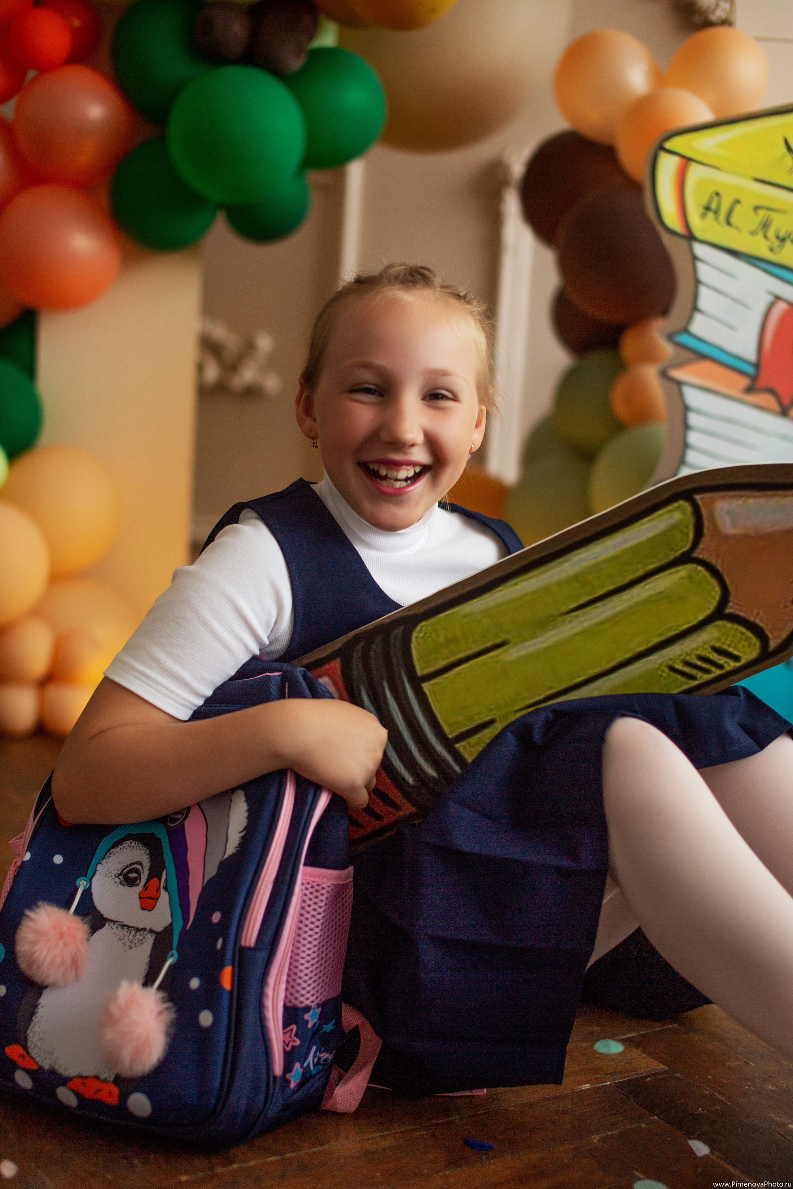 Лиза, 1 сентября. Семейный и детский фотограф в Петрозаводске