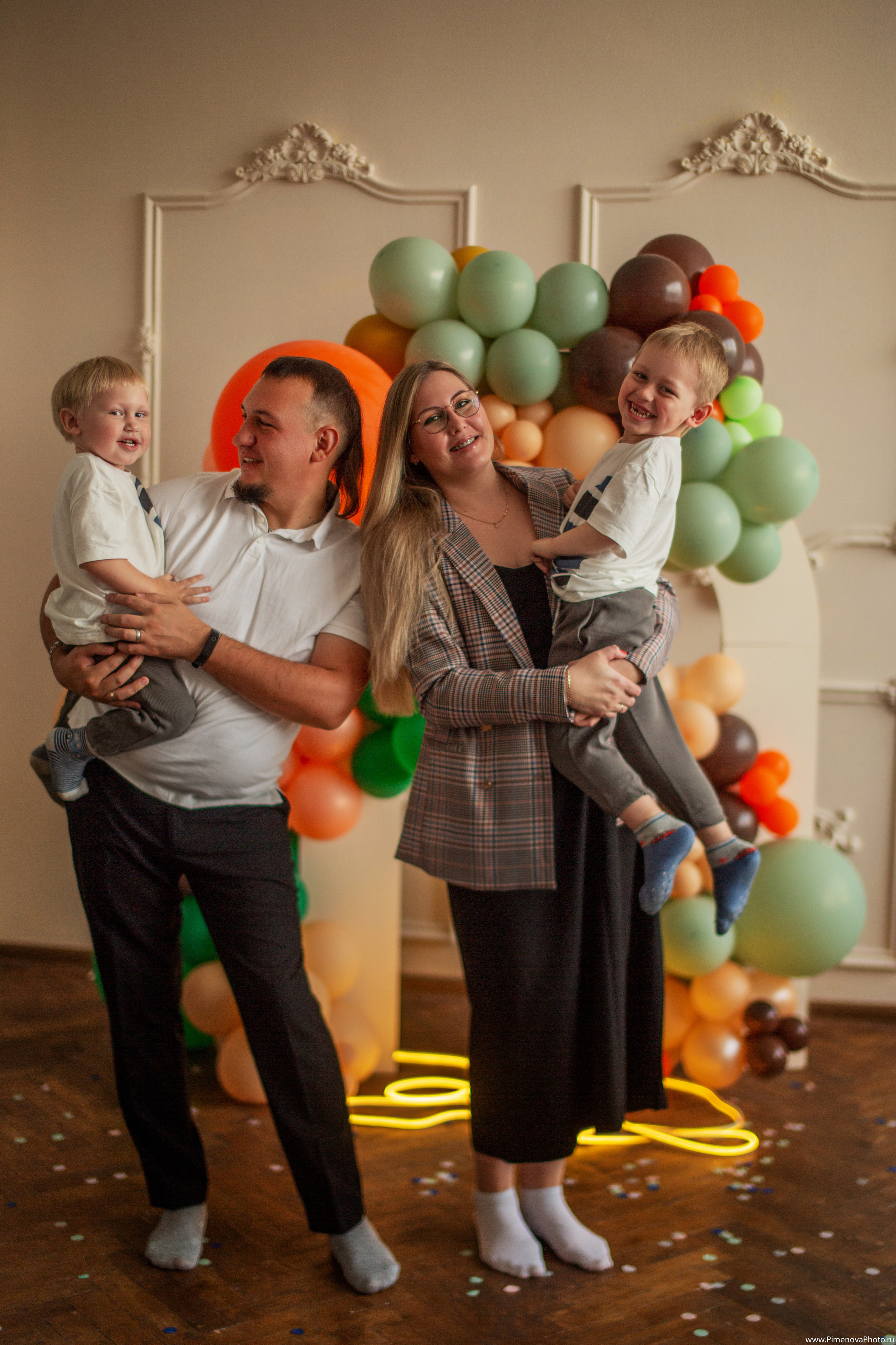 День Рождения Артёма и Арсения. Семейный и детский фотограф в Петрозаводске