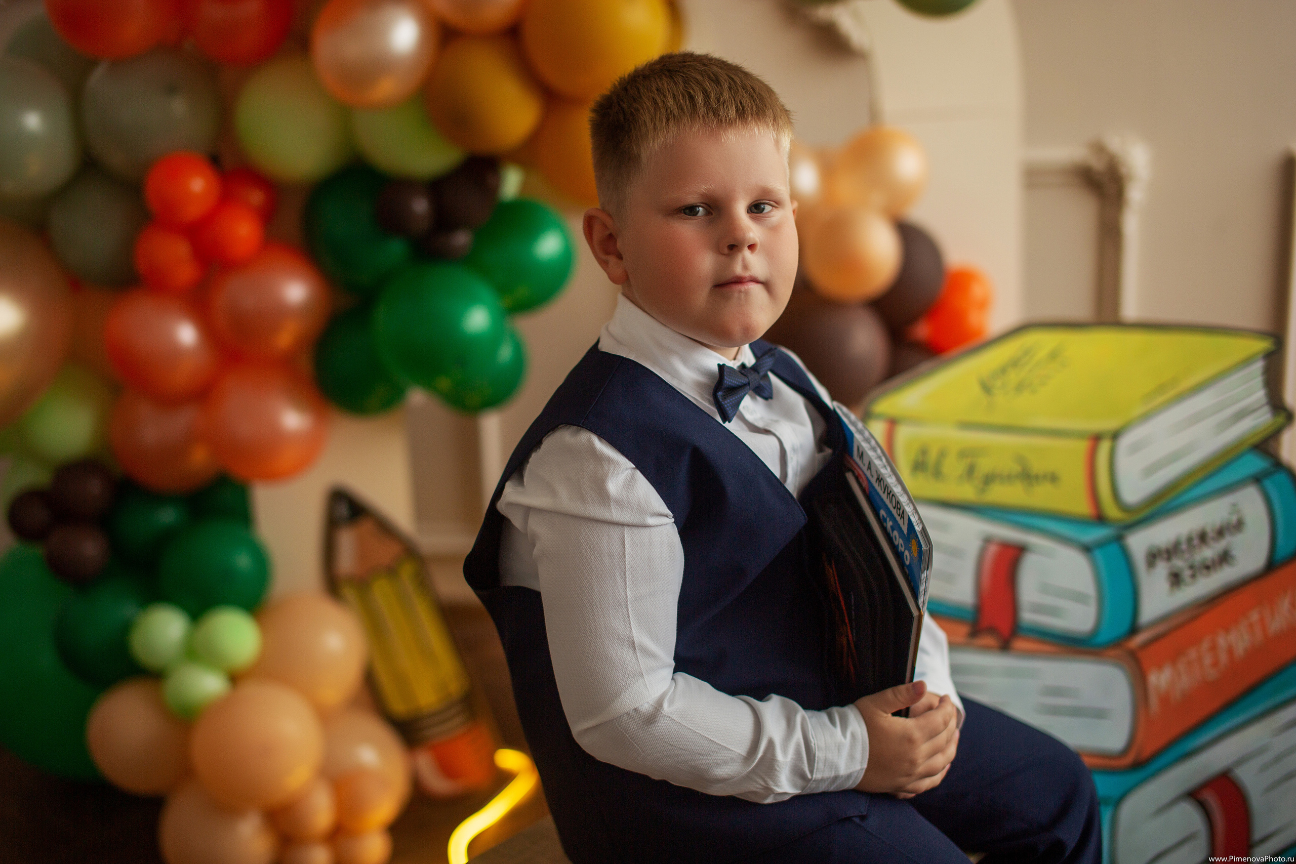 Даня Первоклассник. Семейный и детский фотограф в Петрозаводске