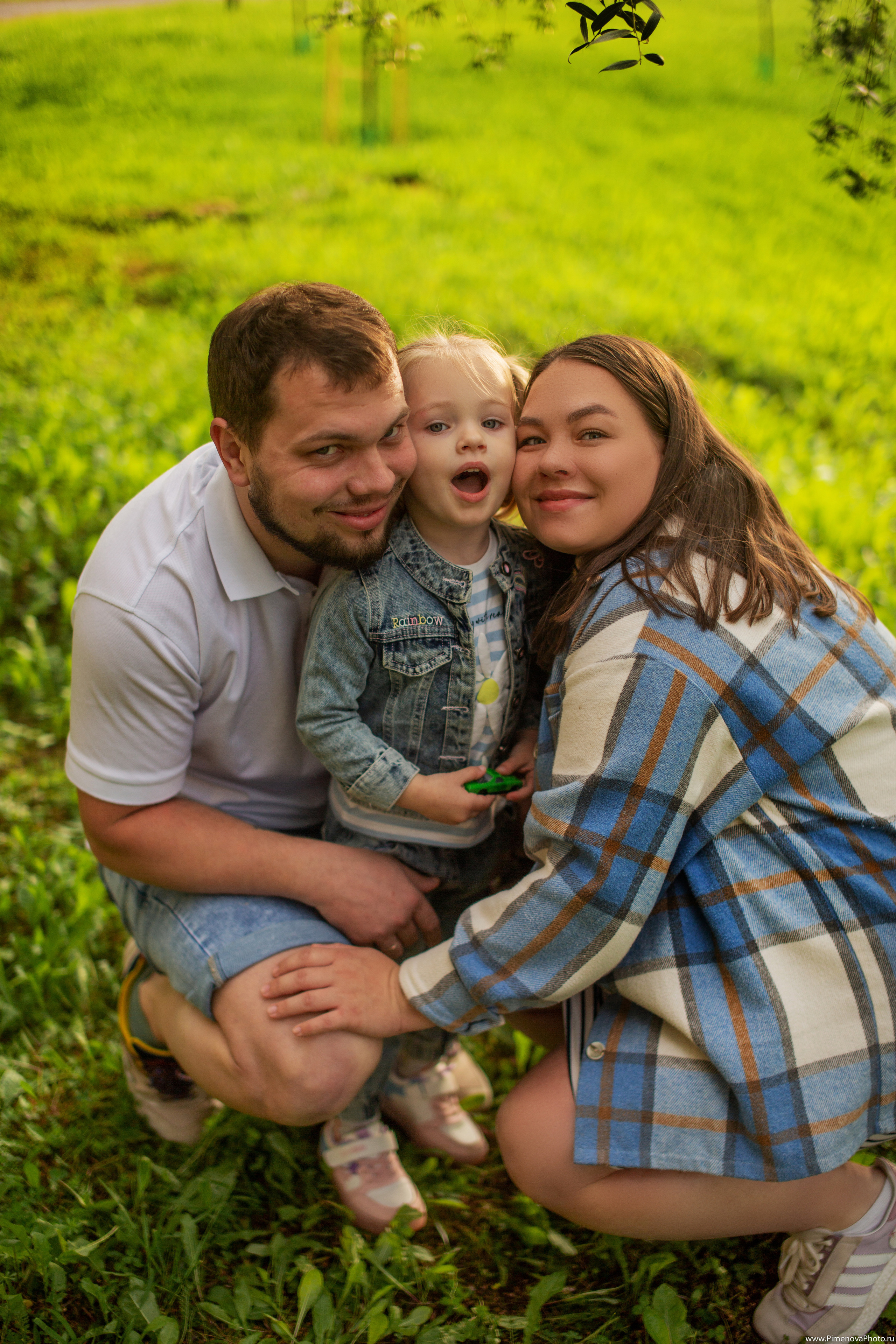 Виола, Игорь и София. Семейный и детский фотограф в Петрозаводске