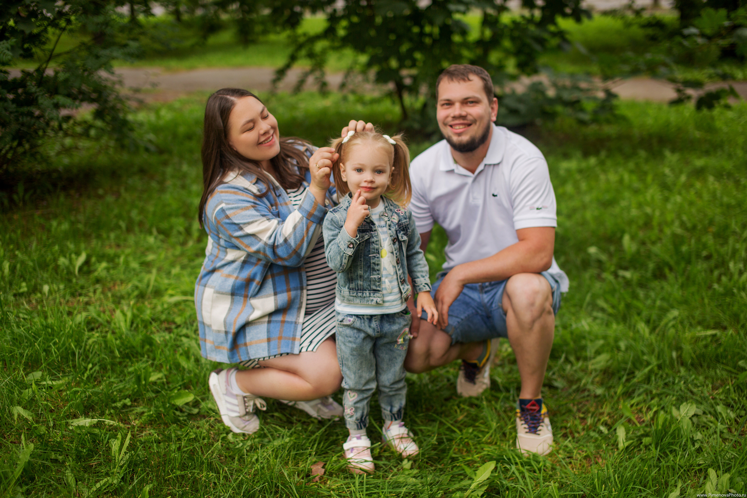 Виола, Игорь и София. Семейный и детский фотограф в Петрозаводске
