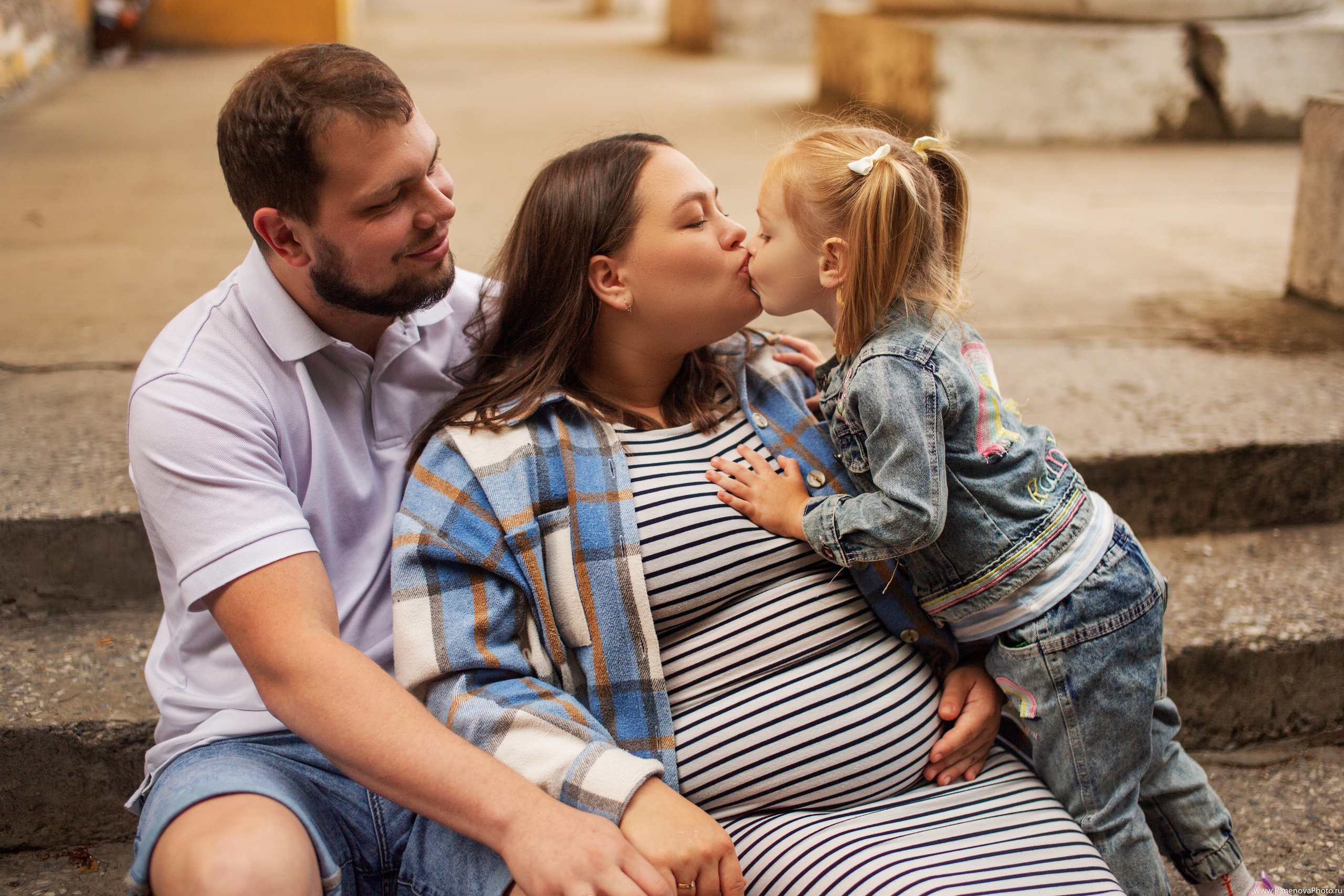 Виола, Игорь и София. Семейный и детский фотограф в Петрозаводске