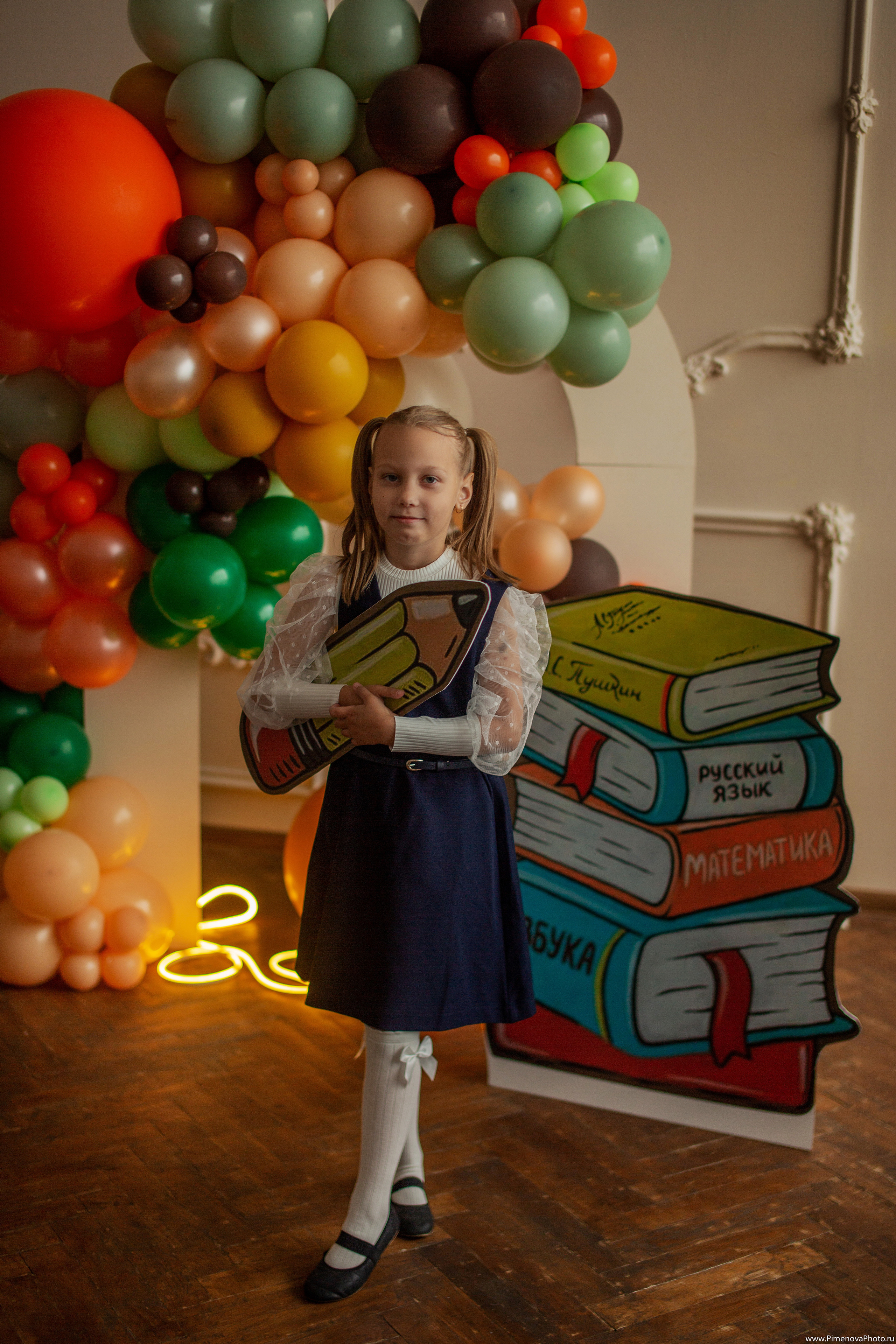 Дианушка, 1 сентября. Семейный и детский фотограф в Петрозаводске