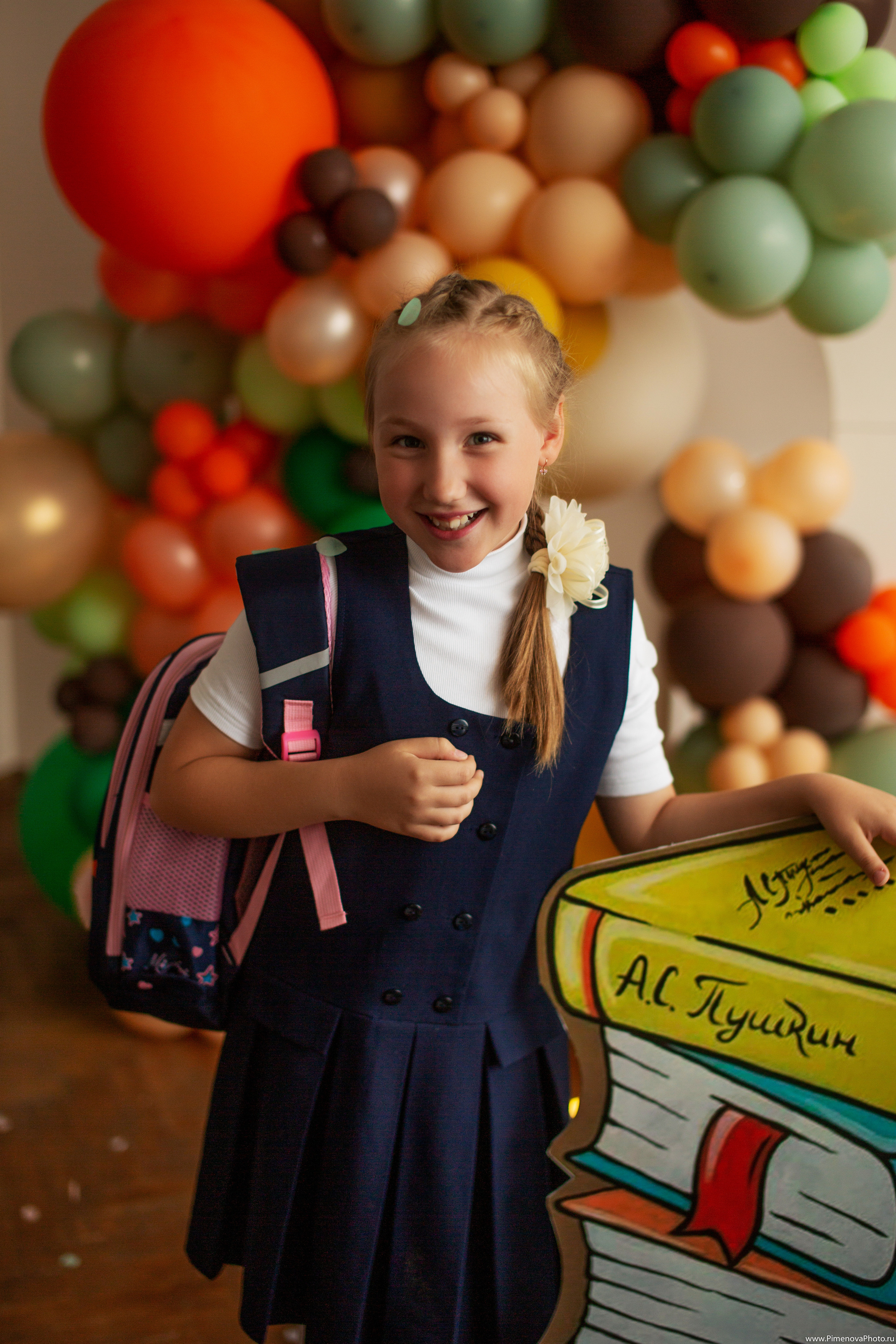Лиза, 1 сентября. Семейный и детский фотограф в Петрозаводске