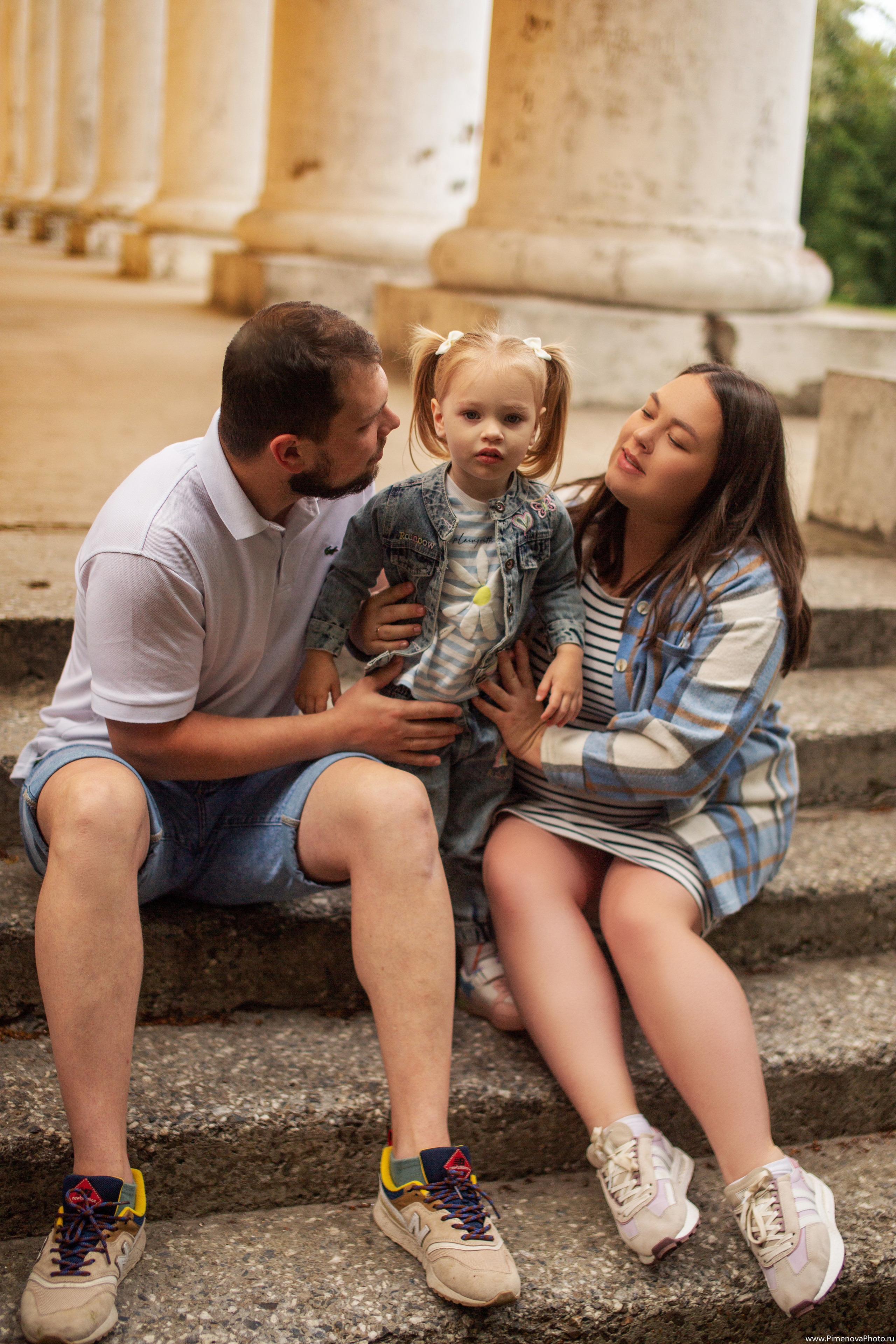 Виола, Игорь и София. Семейный и детский фотограф в Петрозаводске