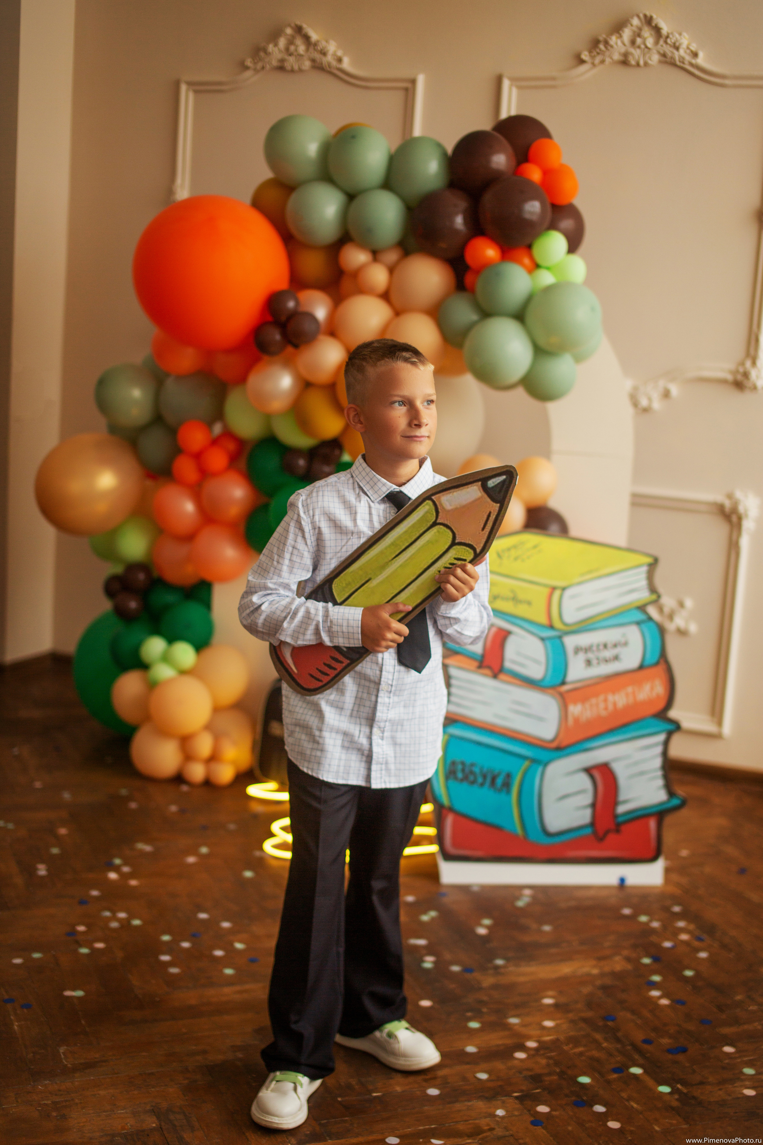 Ваня, 1 сентября. Семейный и детский фотограф в Петрозаводске