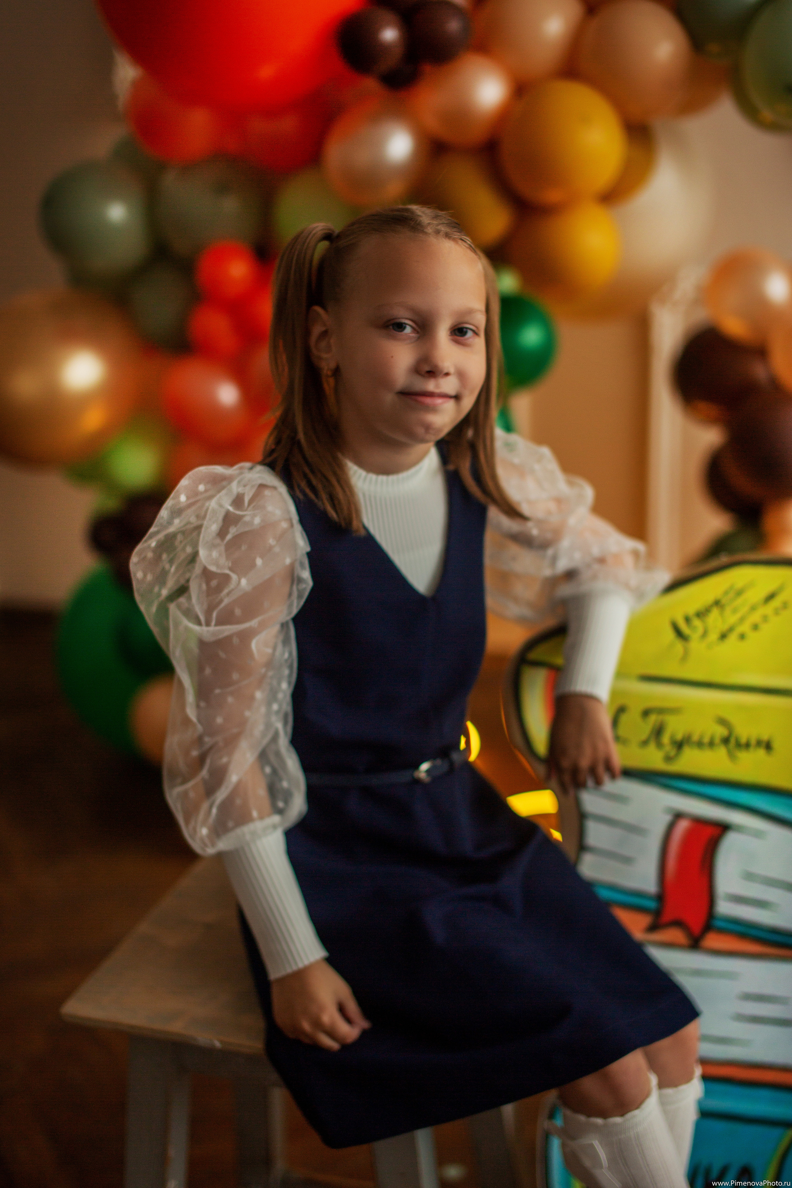 Дианушка, 1 сентября. Семейный и детский фотограф в Петрозаводске