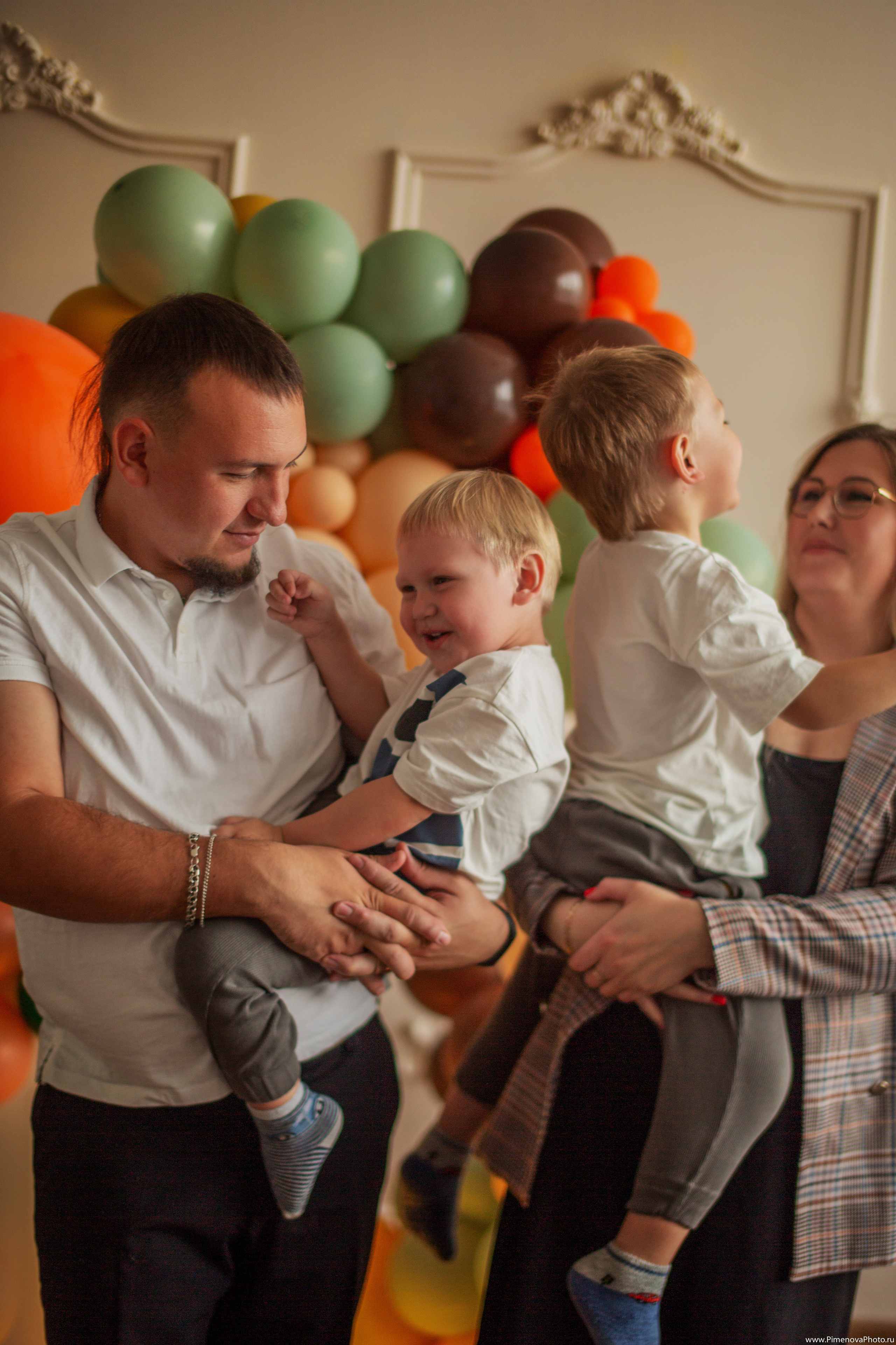 День Рождения Артёма и Арсения. Семейный и детский фотограф в Петрозаводске