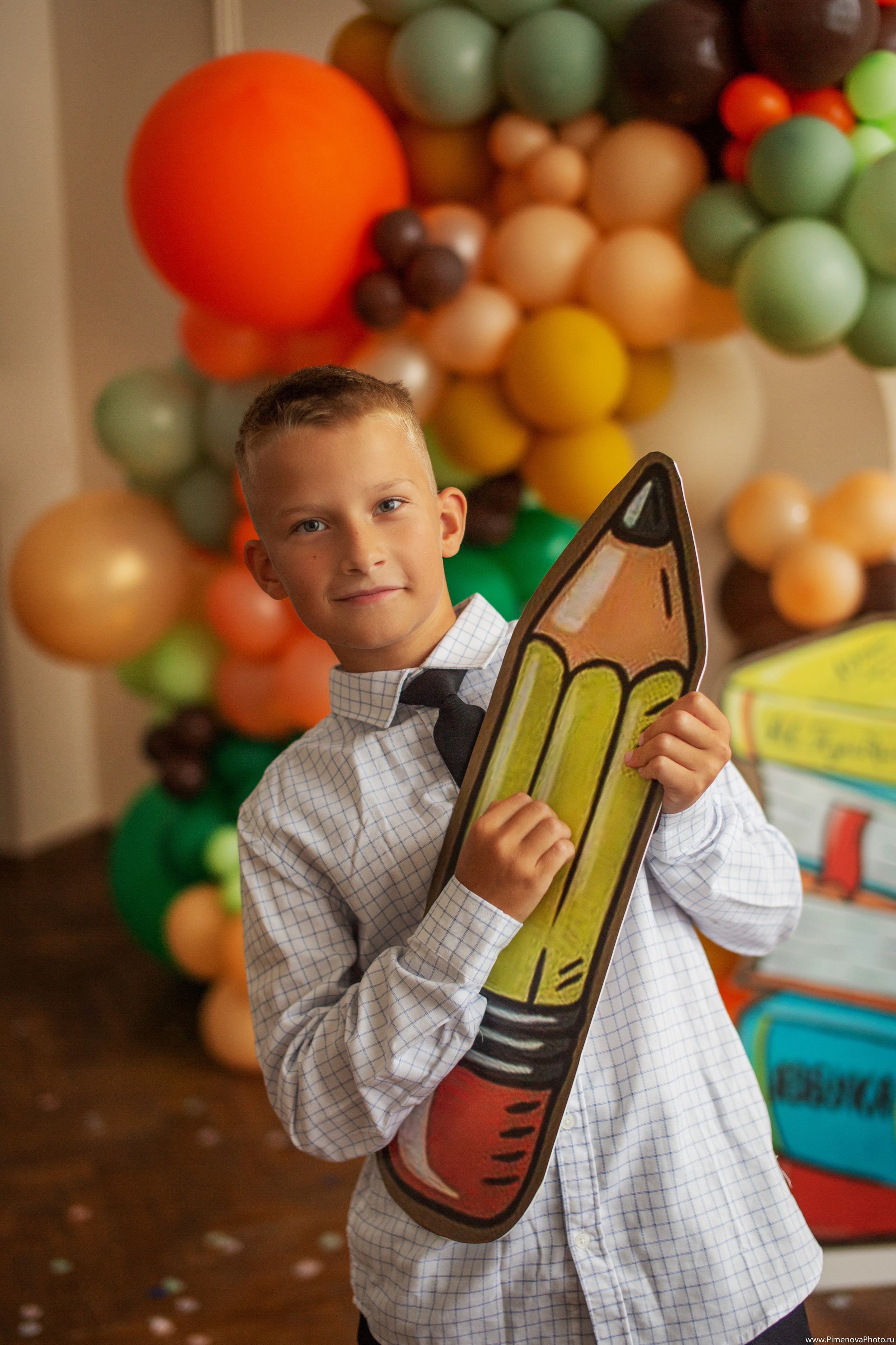 Ваня, 1 сентября. Семейный и детский фотограф в Петрозаводске