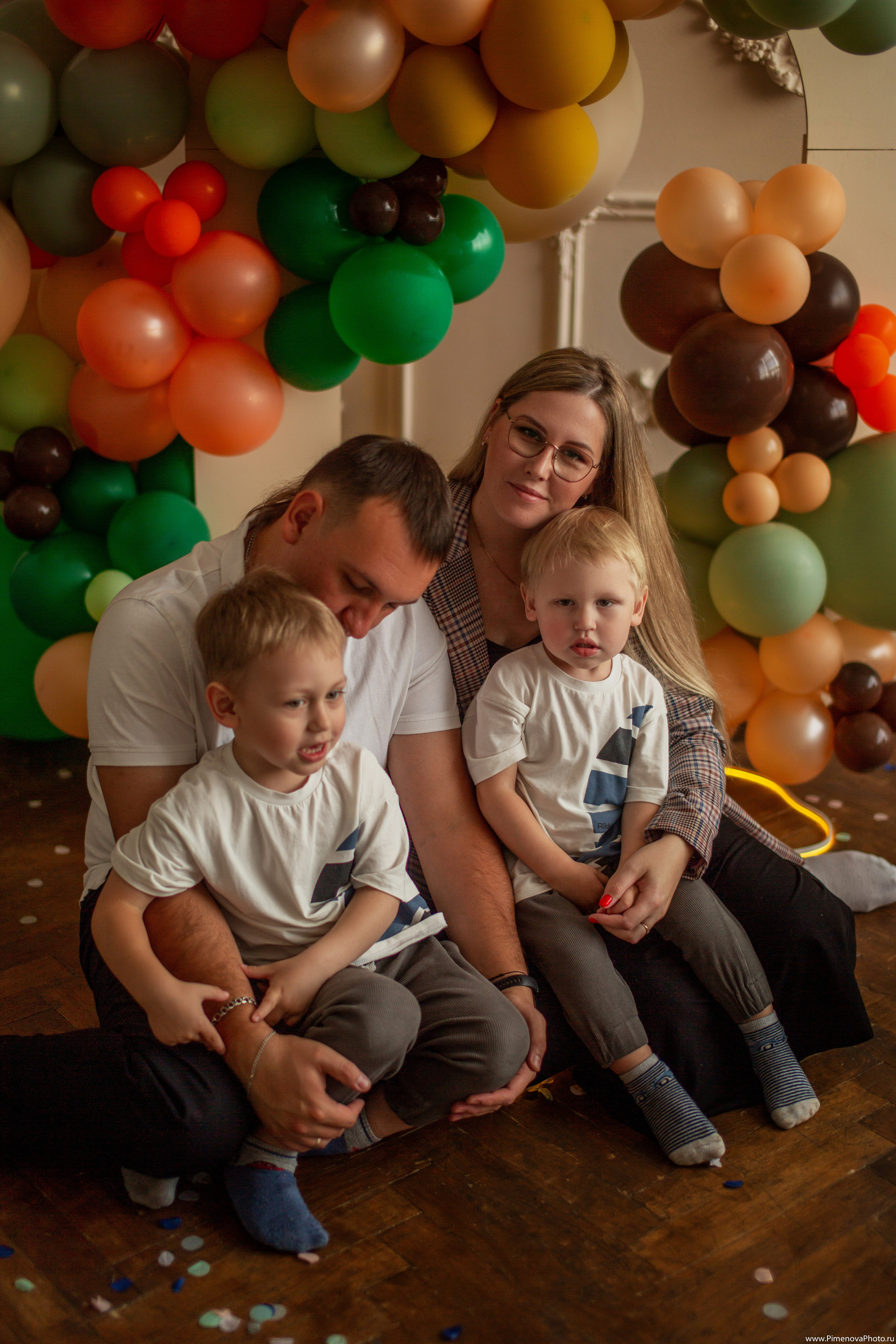 День Рождения Артёма и Арсения. Семейный и детский фотограф в Петрозаводске
