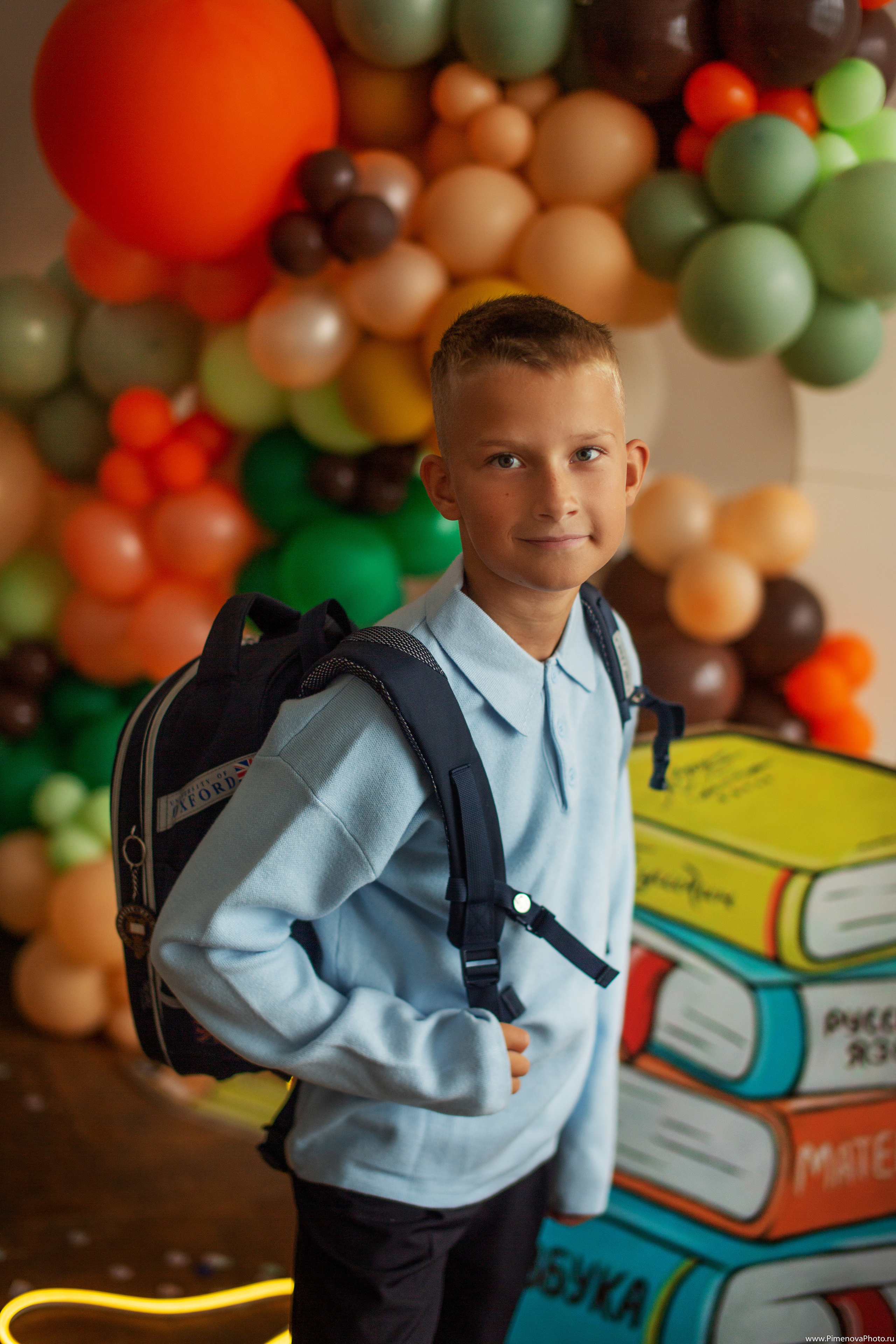 Ваня, 1 сентября. Семейный и детский фотограф в Петрозаводске