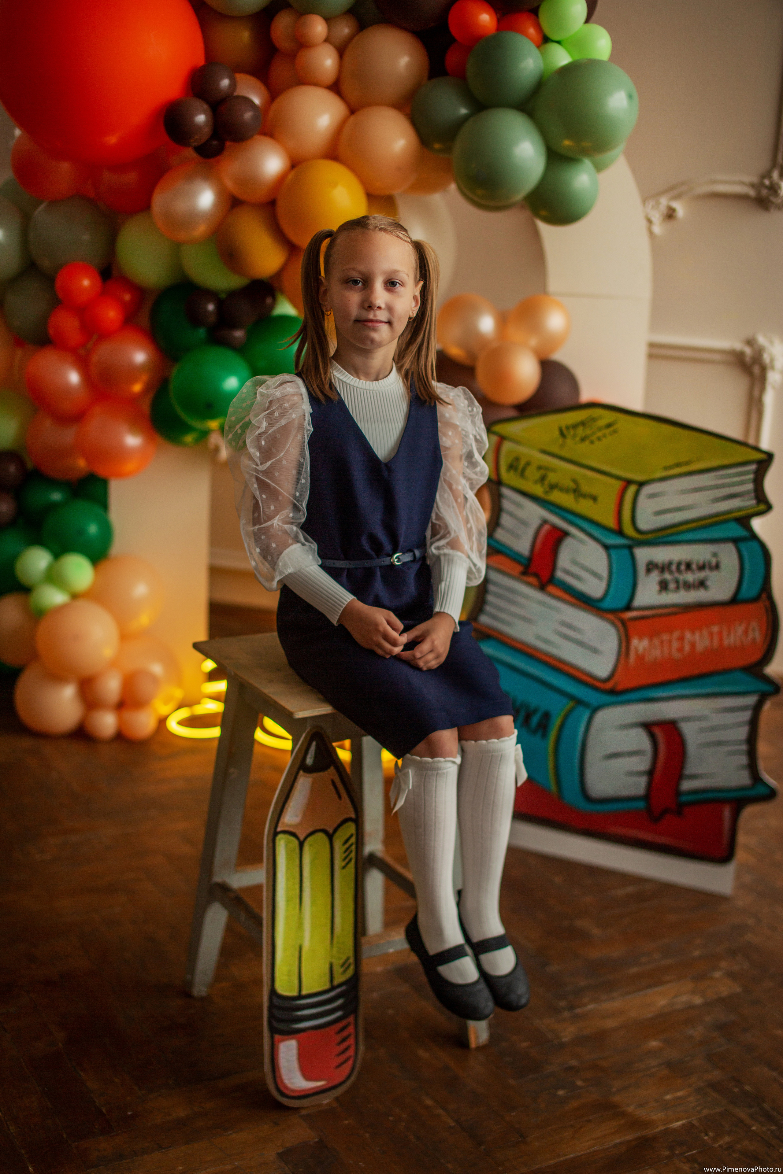 Дианушка, 1 сентября. Семейный и детский фотограф в Петрозаводске