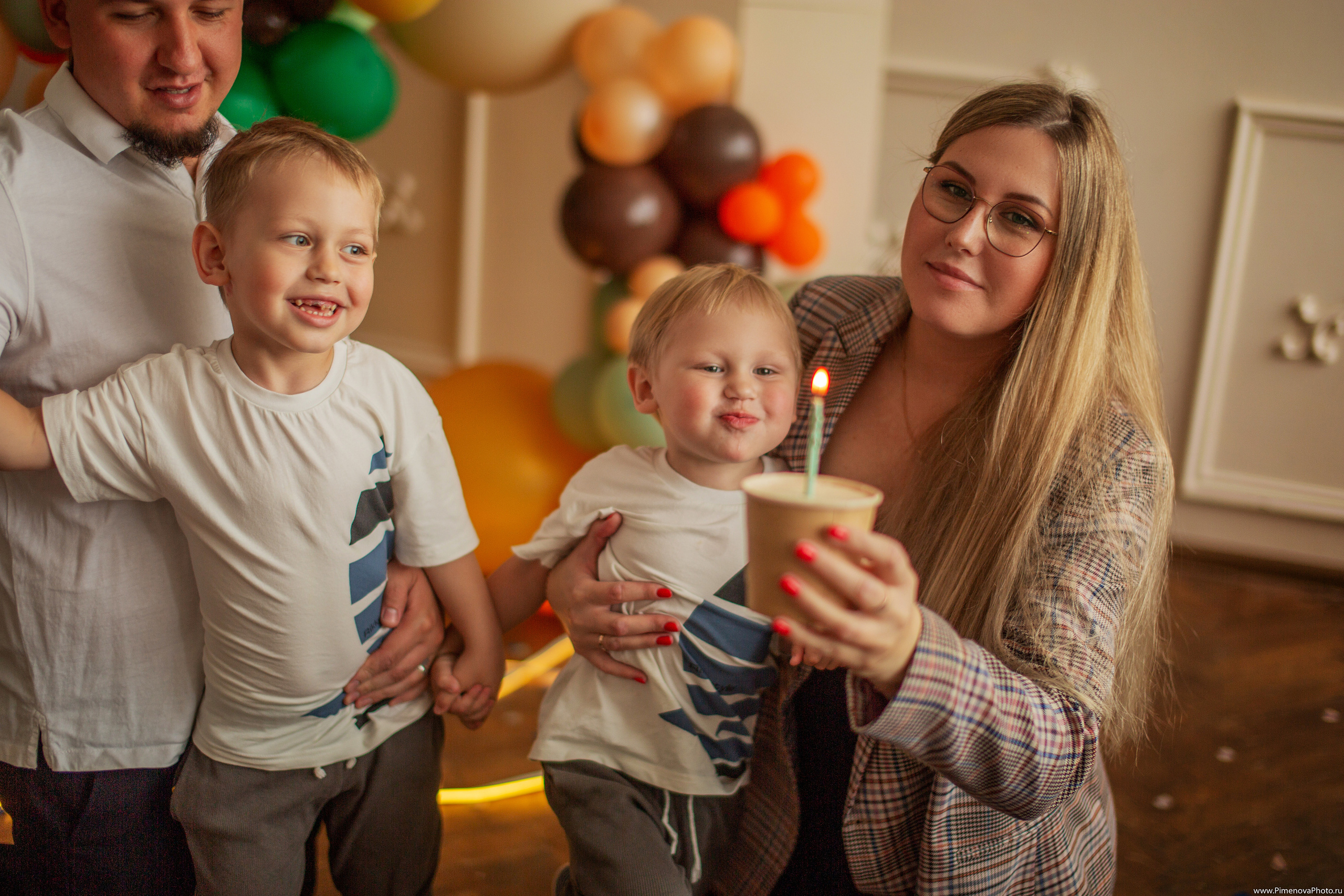 День Рождения Артёма и Арсения. Семейный и детский фотограф в Петрозаводске