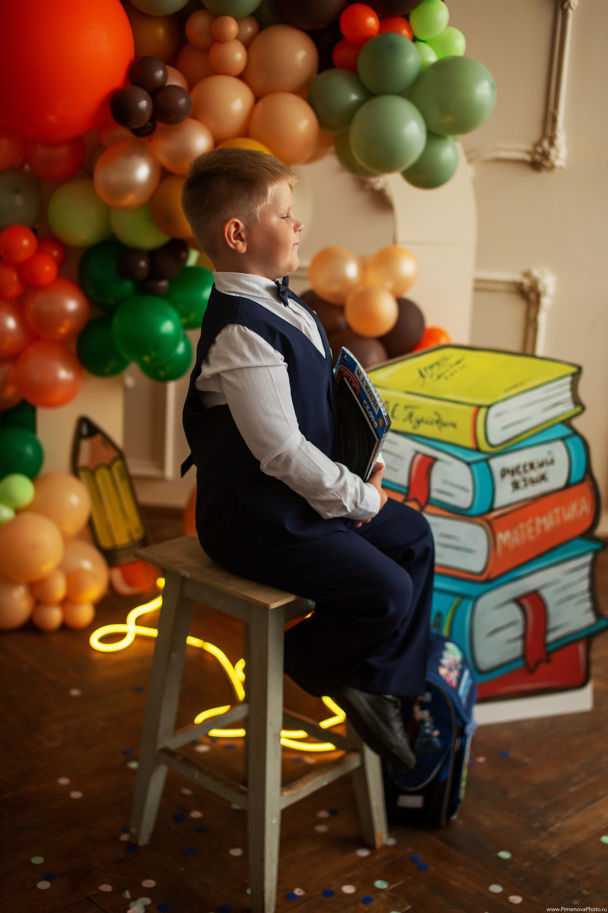 Даня Первоклассник. Семейный и детский фотограф в Петрозаводске