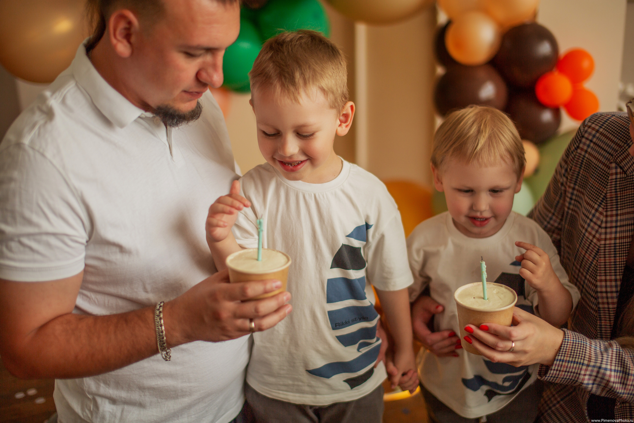 День Рождения Артёма и Арсения. Семейный и детский фотограф в Петрозаводске