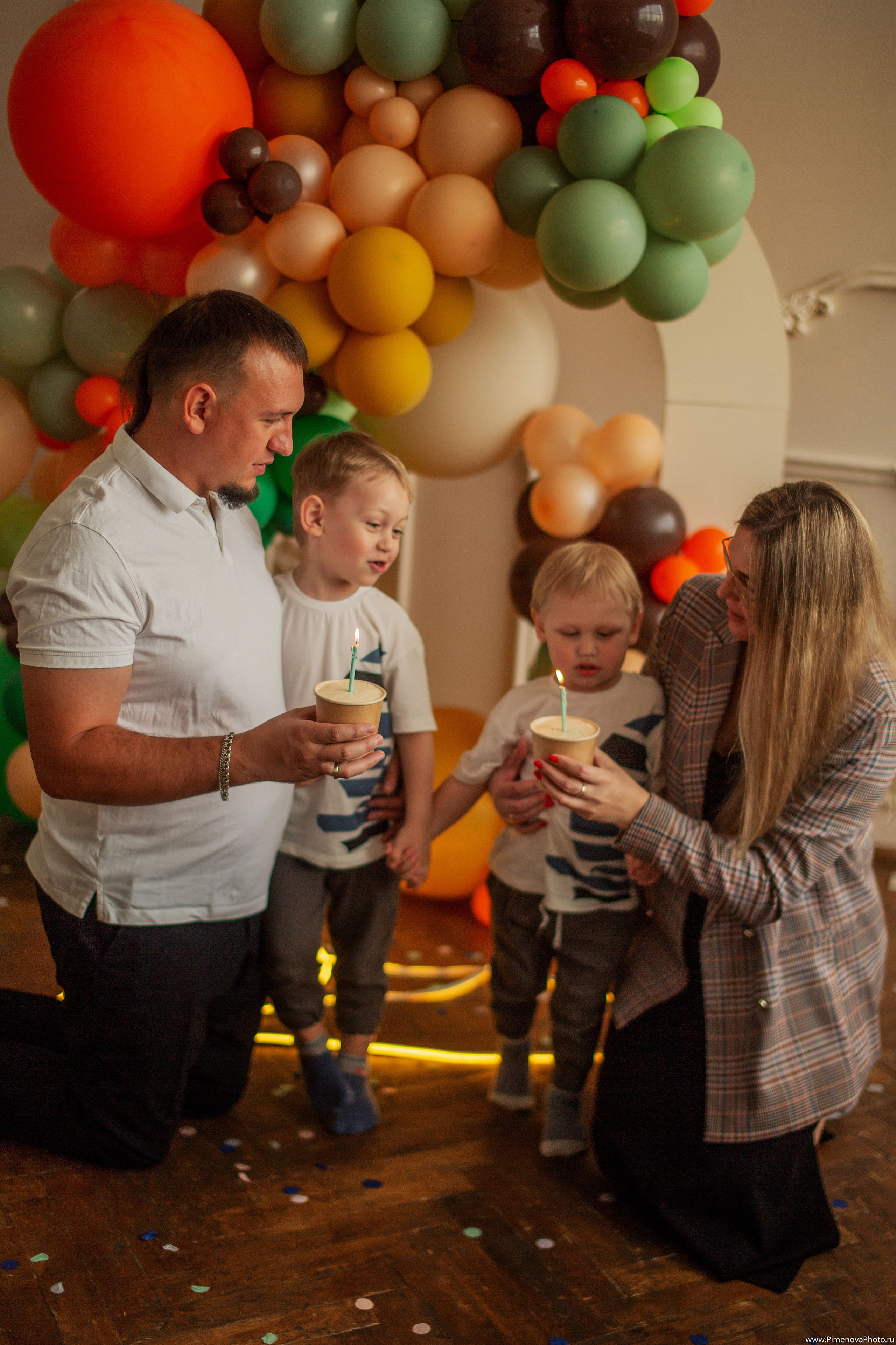 День Рождения Артёма и Арсения. Семейный и детский фотограф в Петрозаводске