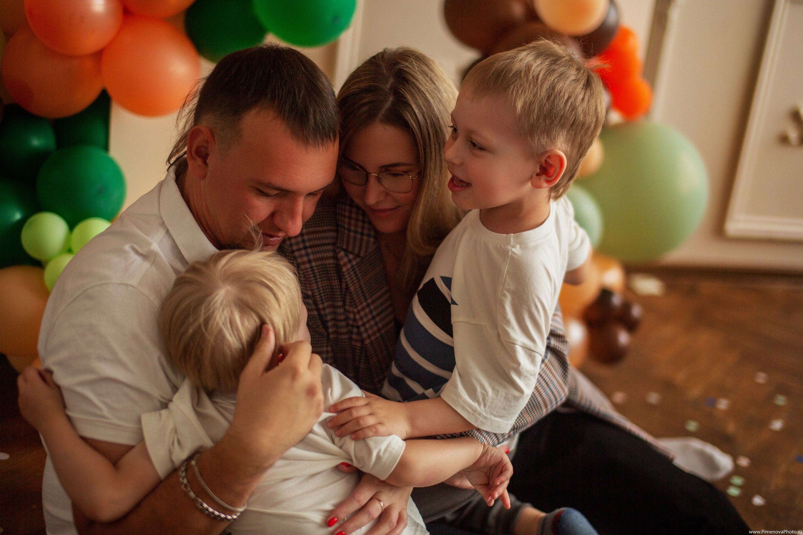 День Рождения Артёма и Арсения. Семейный и детский фотограф в Петрозаводске