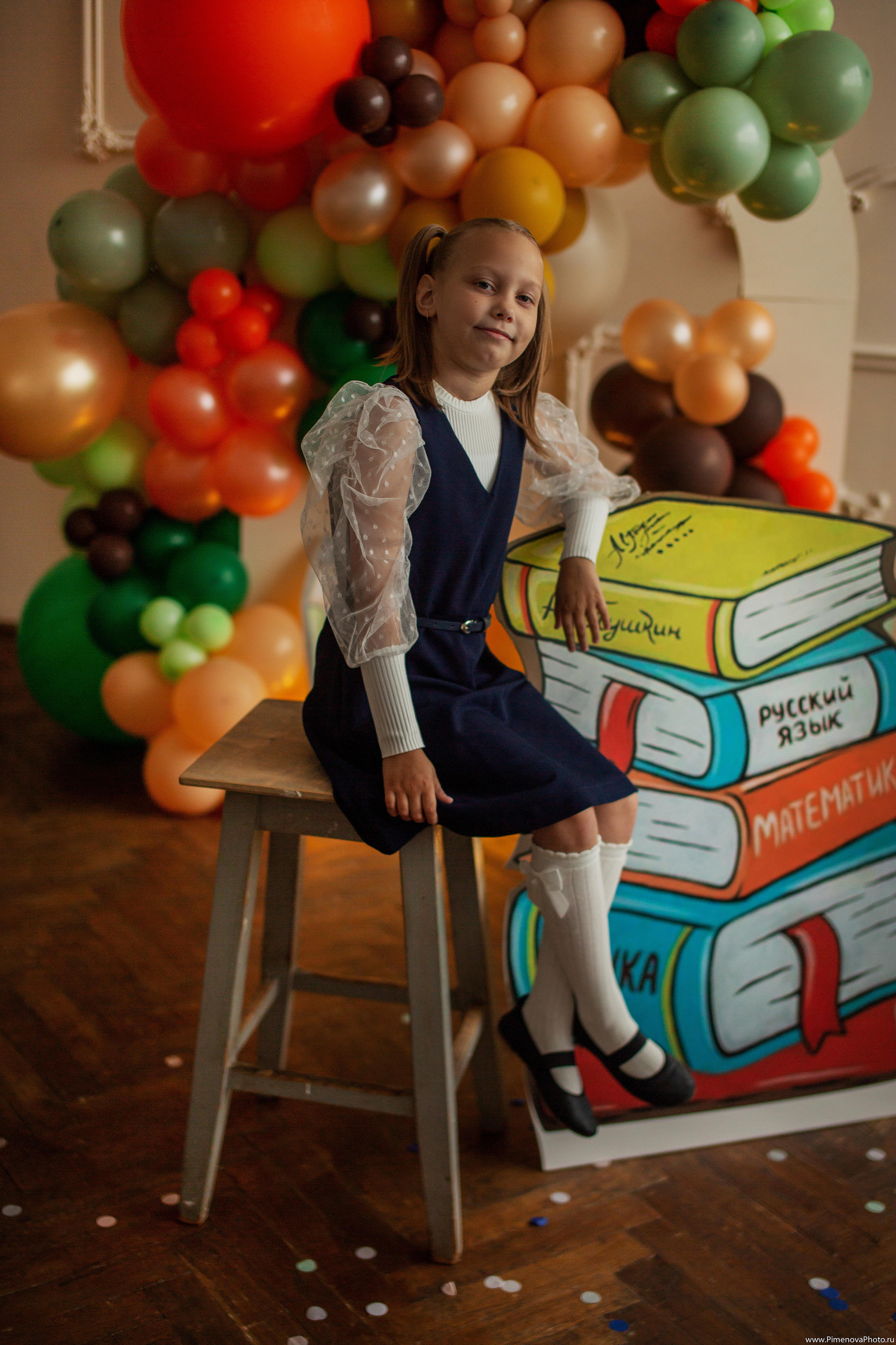 Дианушка, 1 сентября. Семейный и детский фотограф в Петрозаводске